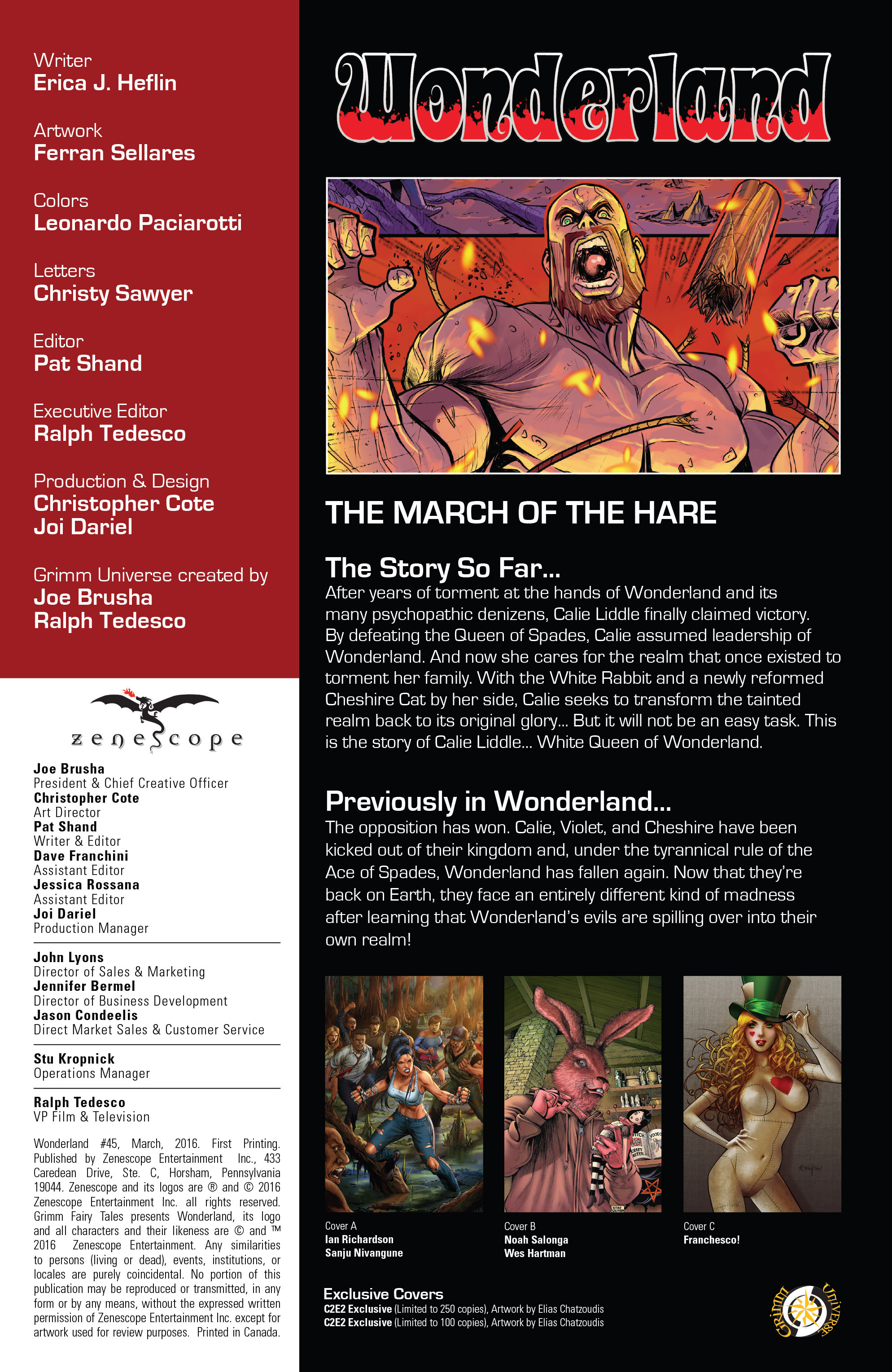 Read online Grimm Fairy Tales presents Wonderland comic -  Issue #45 - 3