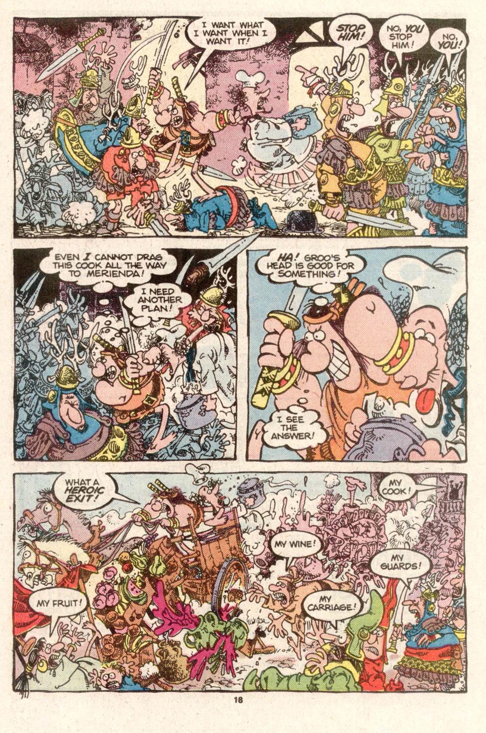 Read online Sergio Aragonés Groo the Wanderer comic -  Issue #28 - 16