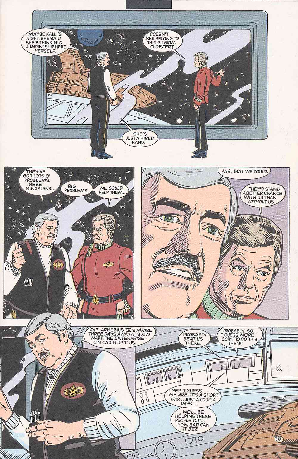 Read online Star Trek (1989) comic -  Issue #42 - 19