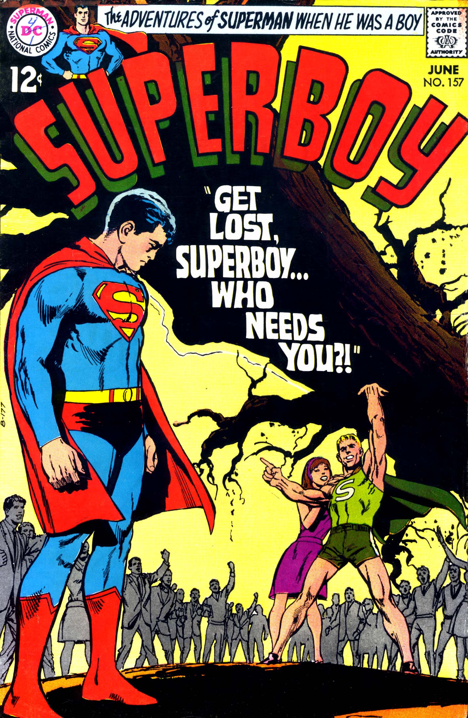 Read online Superboy (1949) comic -  Issue #157 - 1