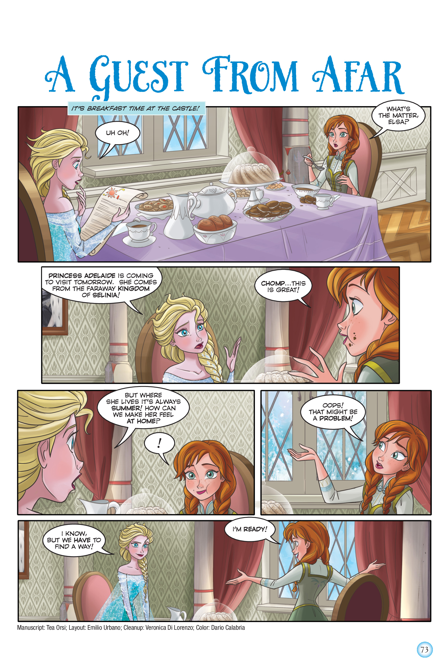 Read online Frozen Adventures: Snowy Stories comic -  Issue # TPB (Part 1) - 73