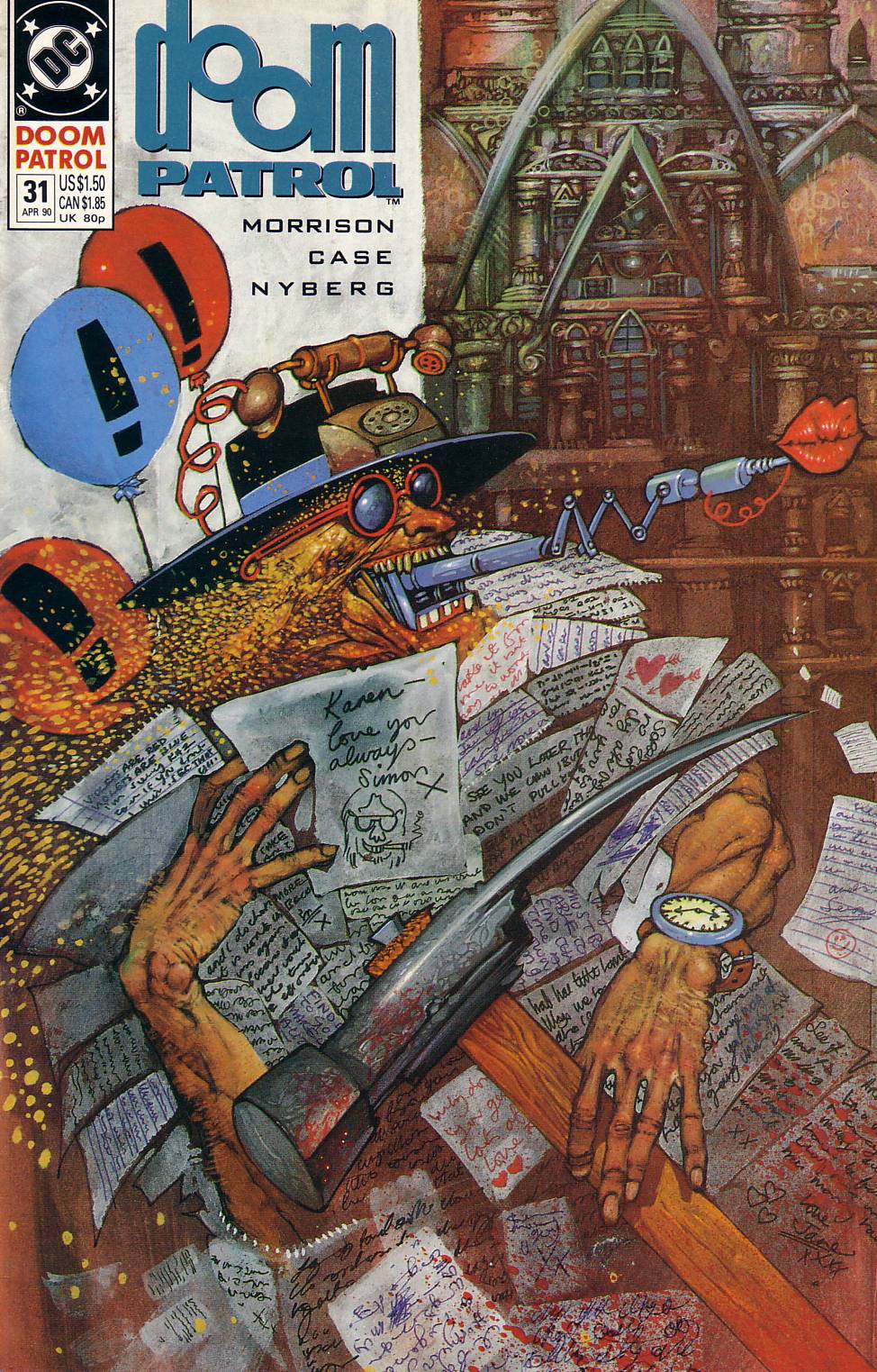 Read online Doom Patrol (1987) comic -  Issue #31 - 1