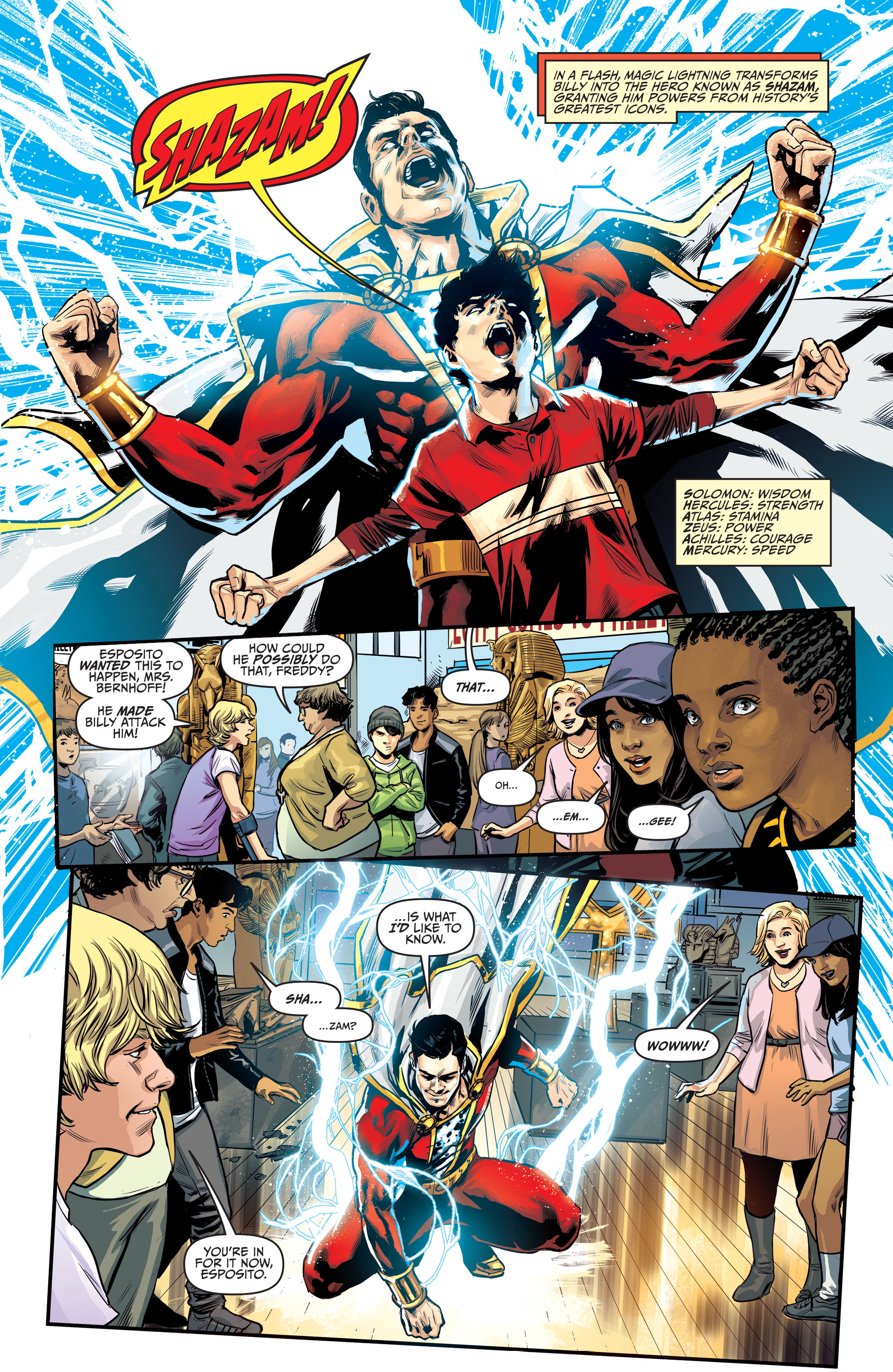 Read online Shazam!: Lightning Strikes comic -  Issue #1 - 6