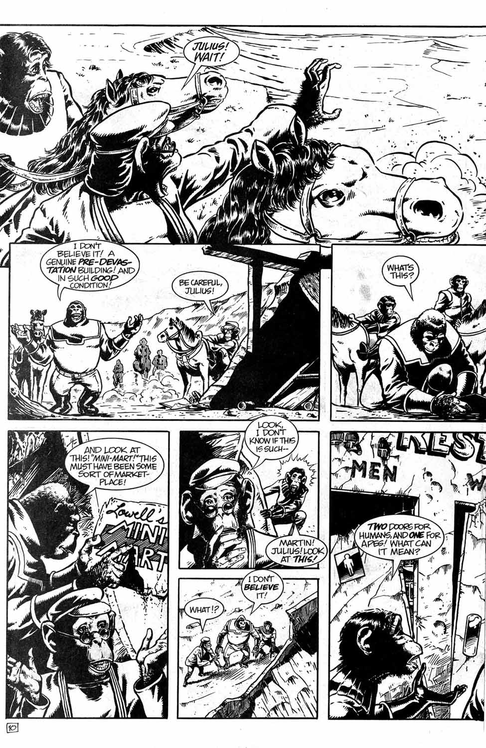 Read online Planet of the Apes: The Forbidden Zone comic -  Issue #1 - 12