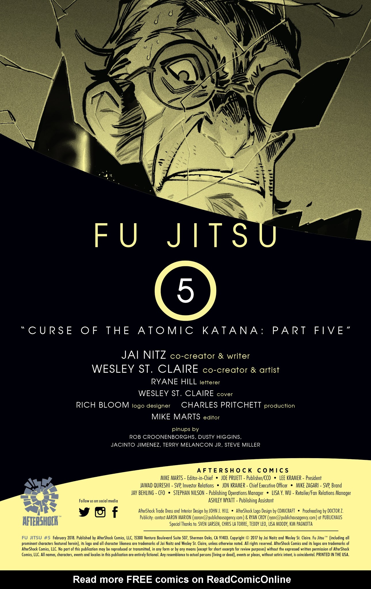 Read online Fu Jitsu comic -  Issue #5 - 2