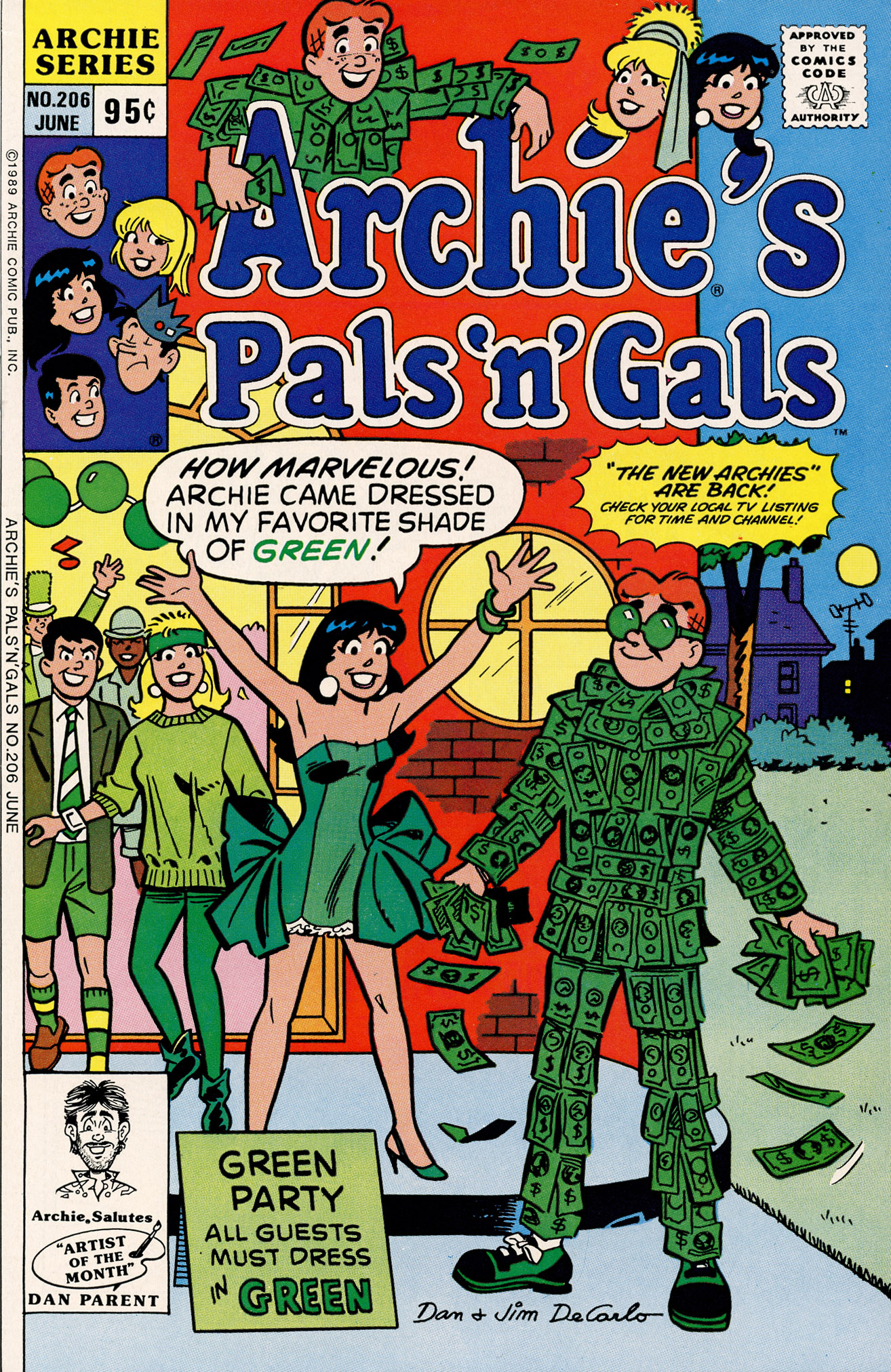 Read online Archie's Pals 'N' Gals (1952) comic -  Issue #206 - 1