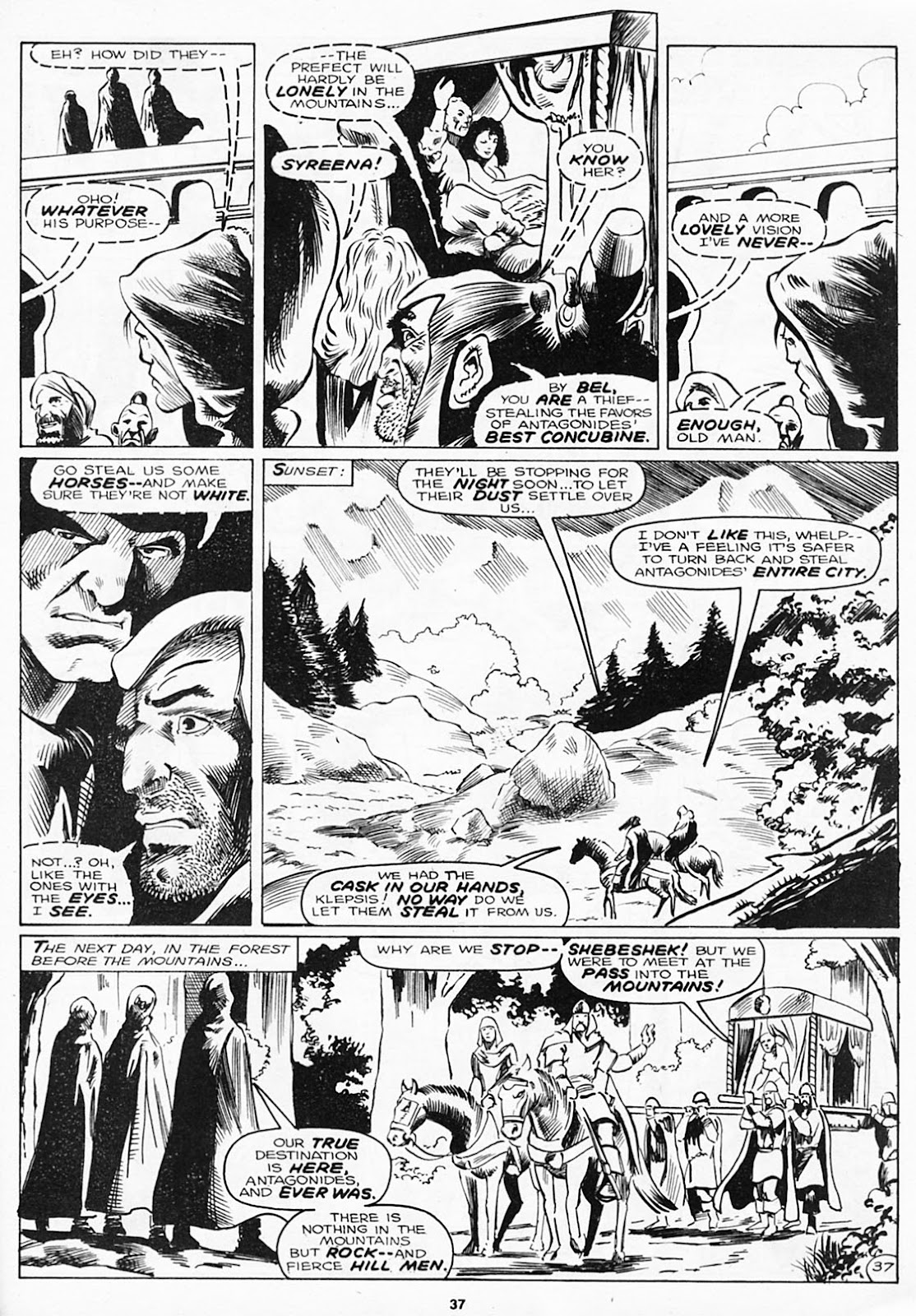 The Savage Sword Of Conan issue 180 - Page 39
