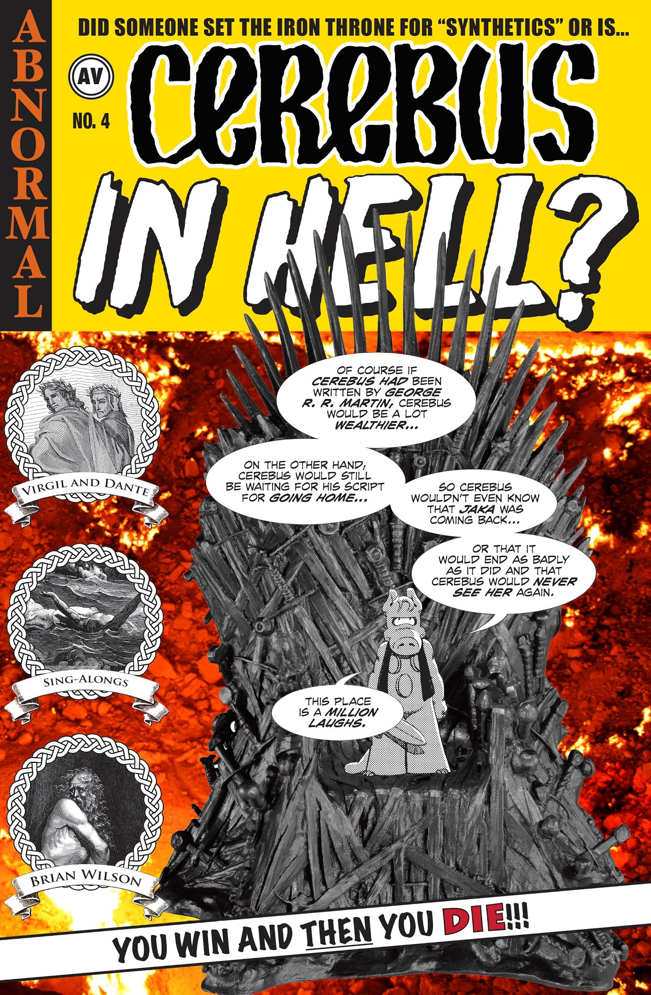 Read online Cerebus in Hell? comic -  Issue #4 - 1