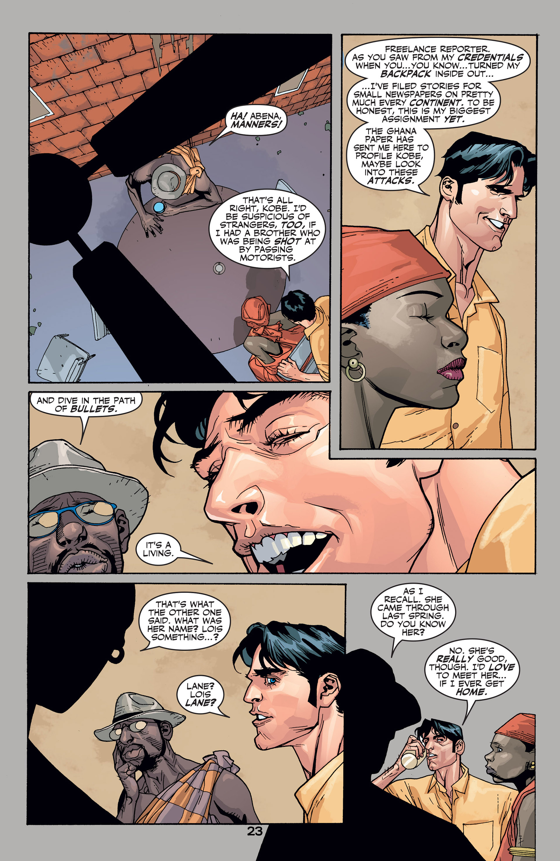 Read online Superman: Birthright (2003) comic -  Issue #1 - 22