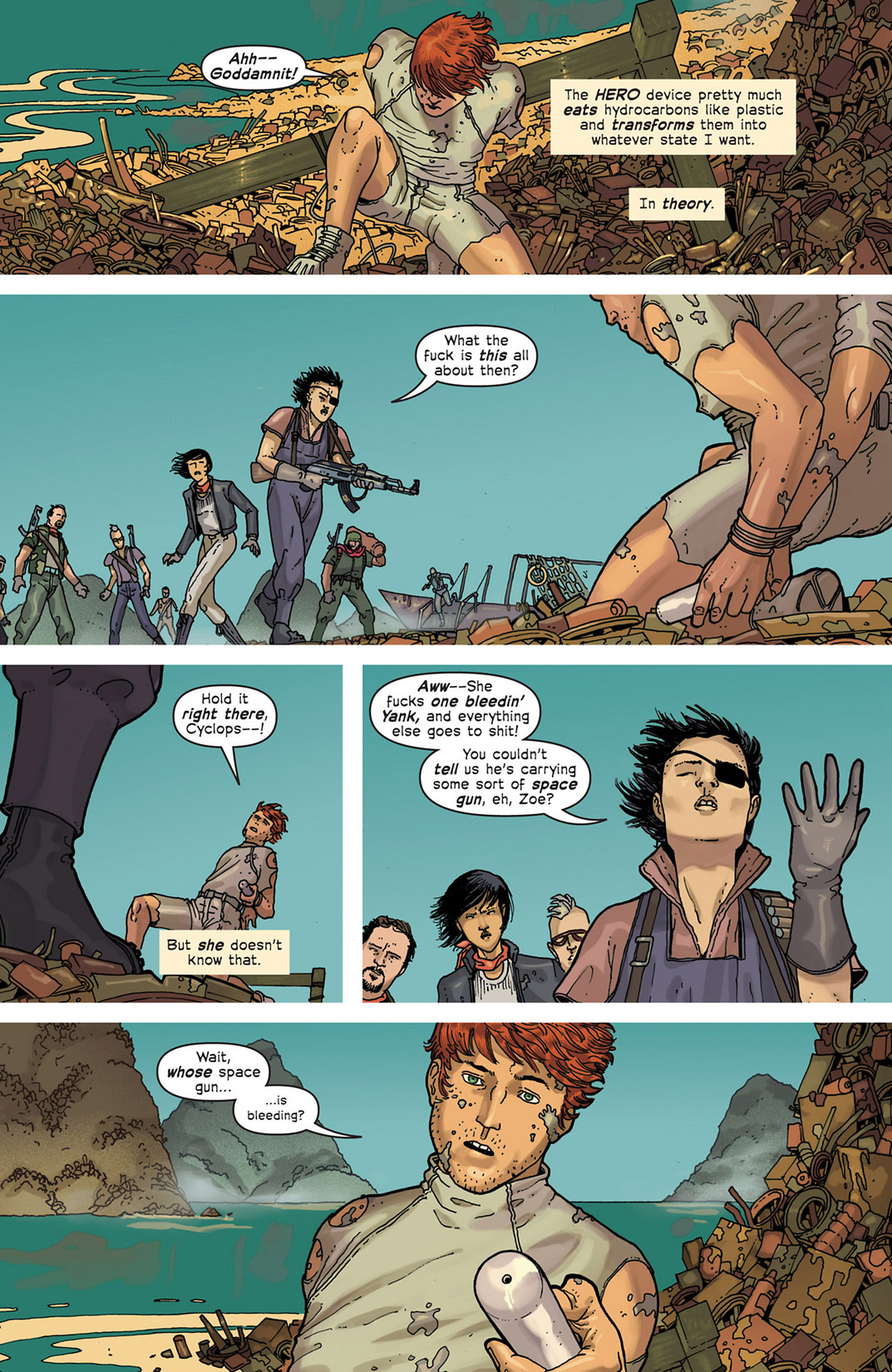 Read online Great Pacific comic -  Issue #5 - 10