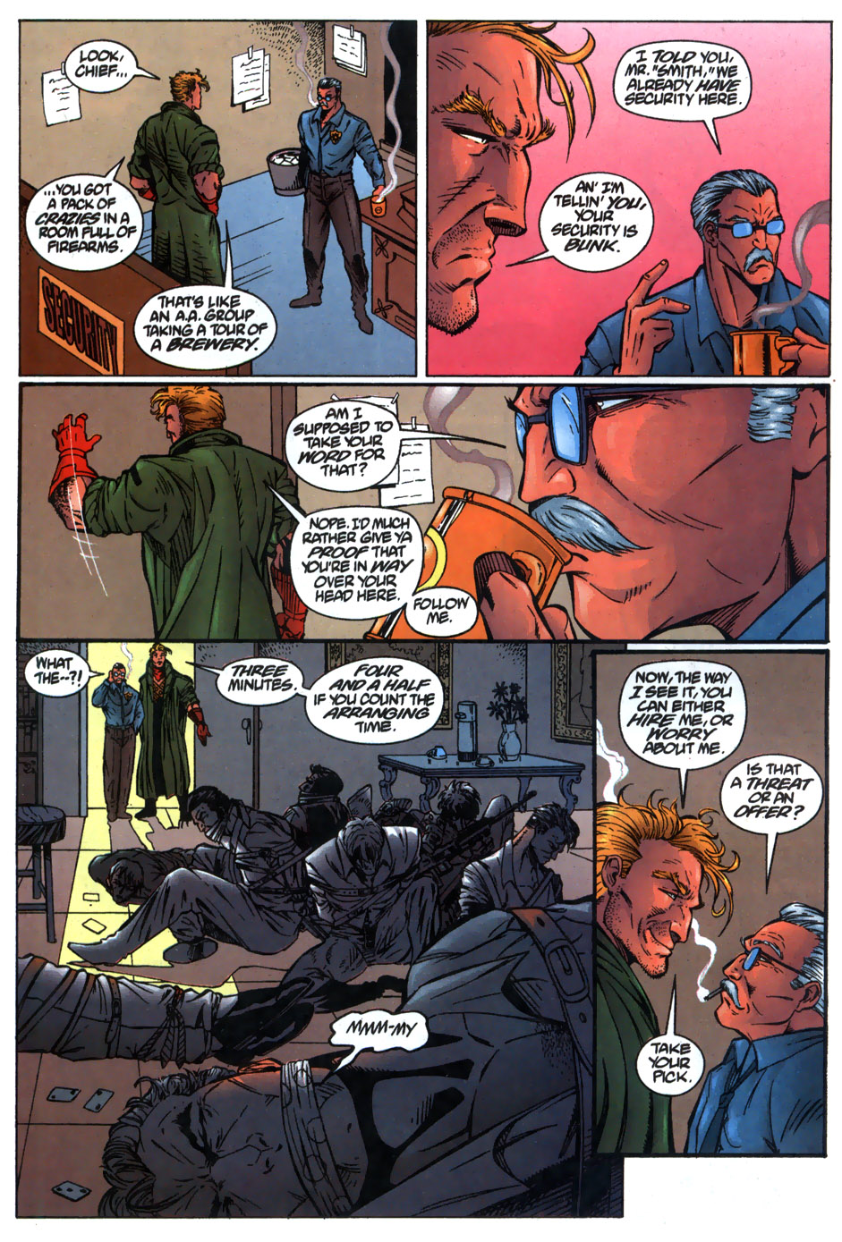 Read online Grifter and the Mask comic -  Issue #1 - 19
