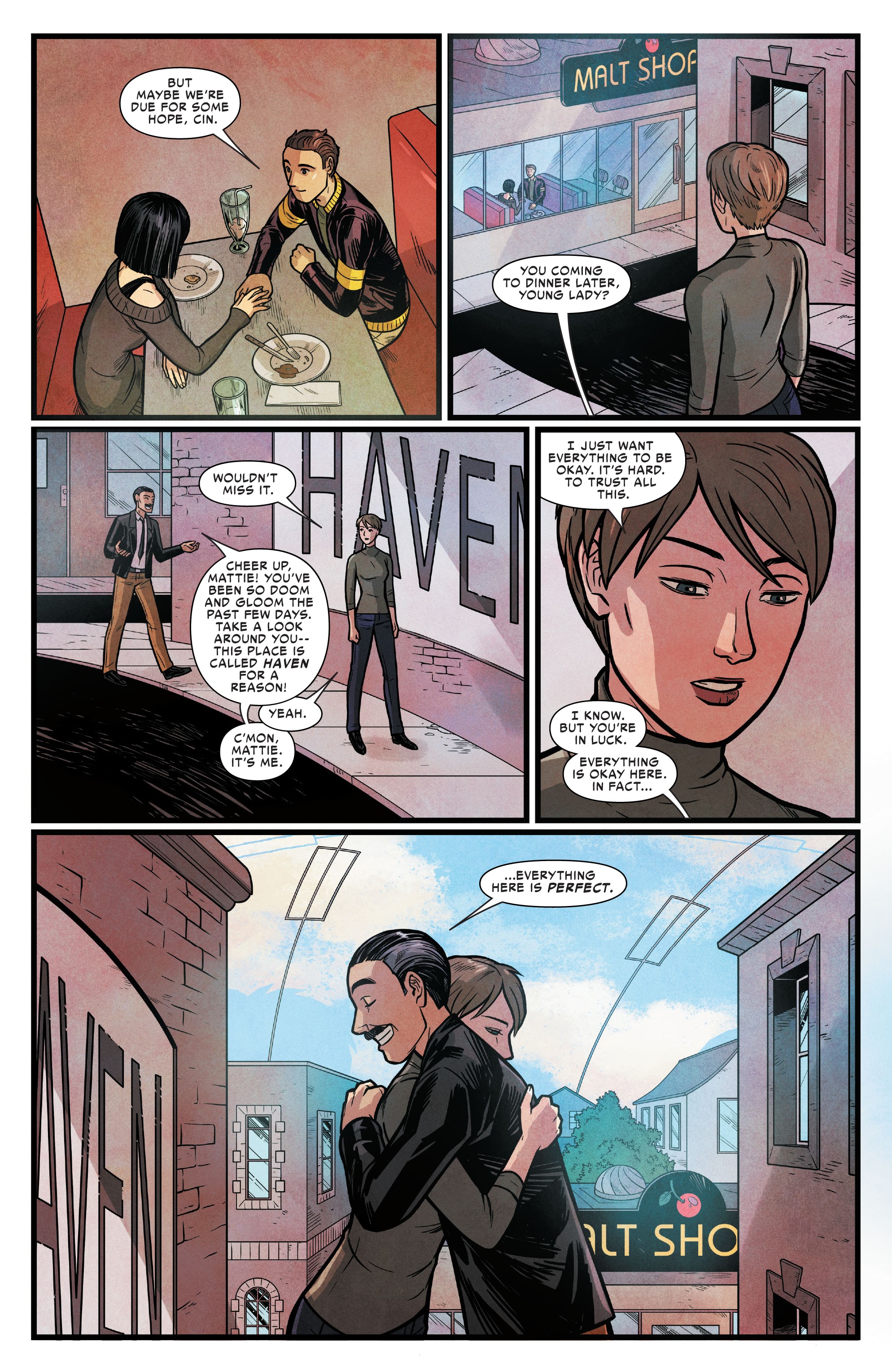 Read online Silk: Out of the Spider-Verse comic -  Issue # TPB 3 (Part 2) - 57
