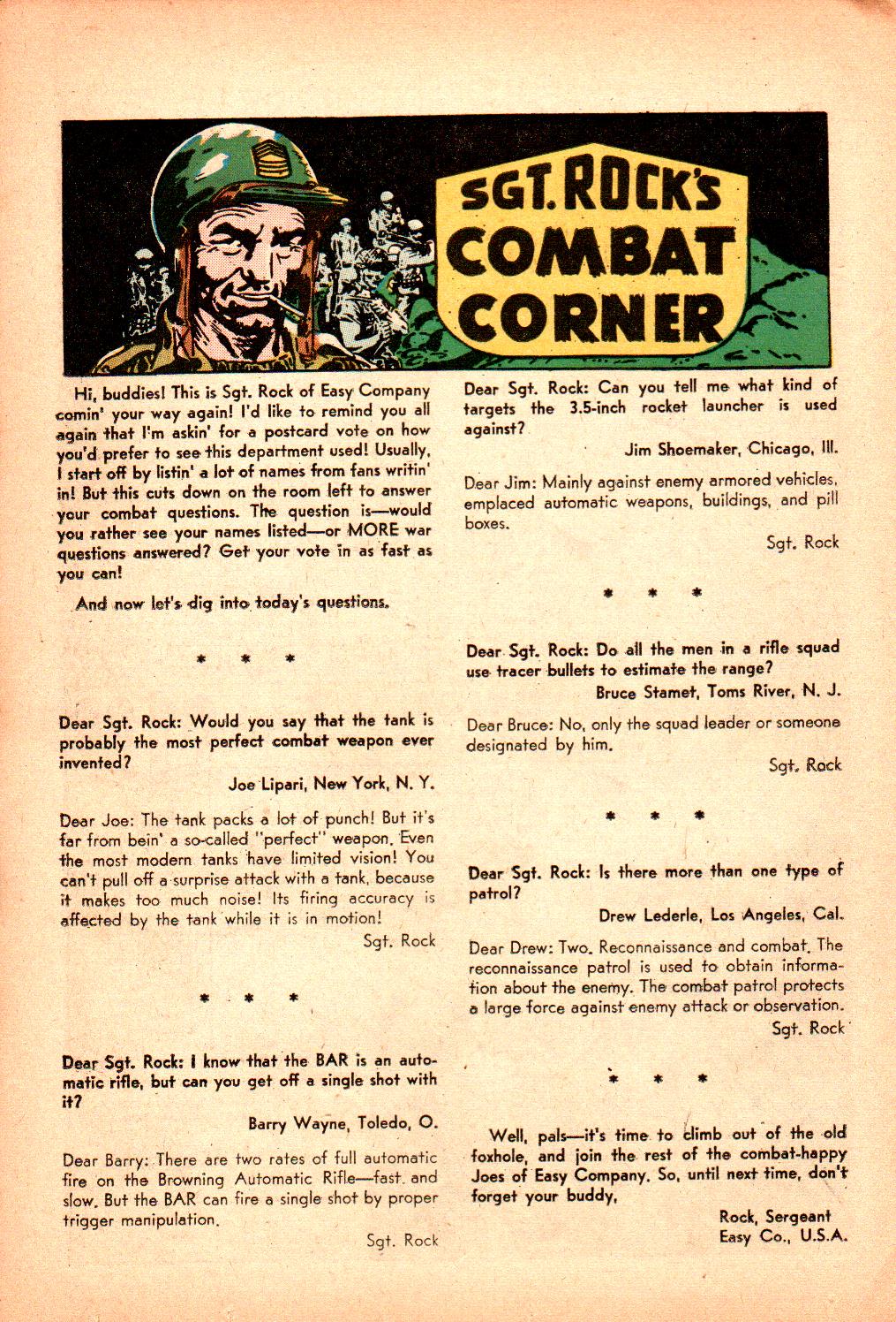 Read online Our Army at War (1952) comic -  Issue #111 - 26