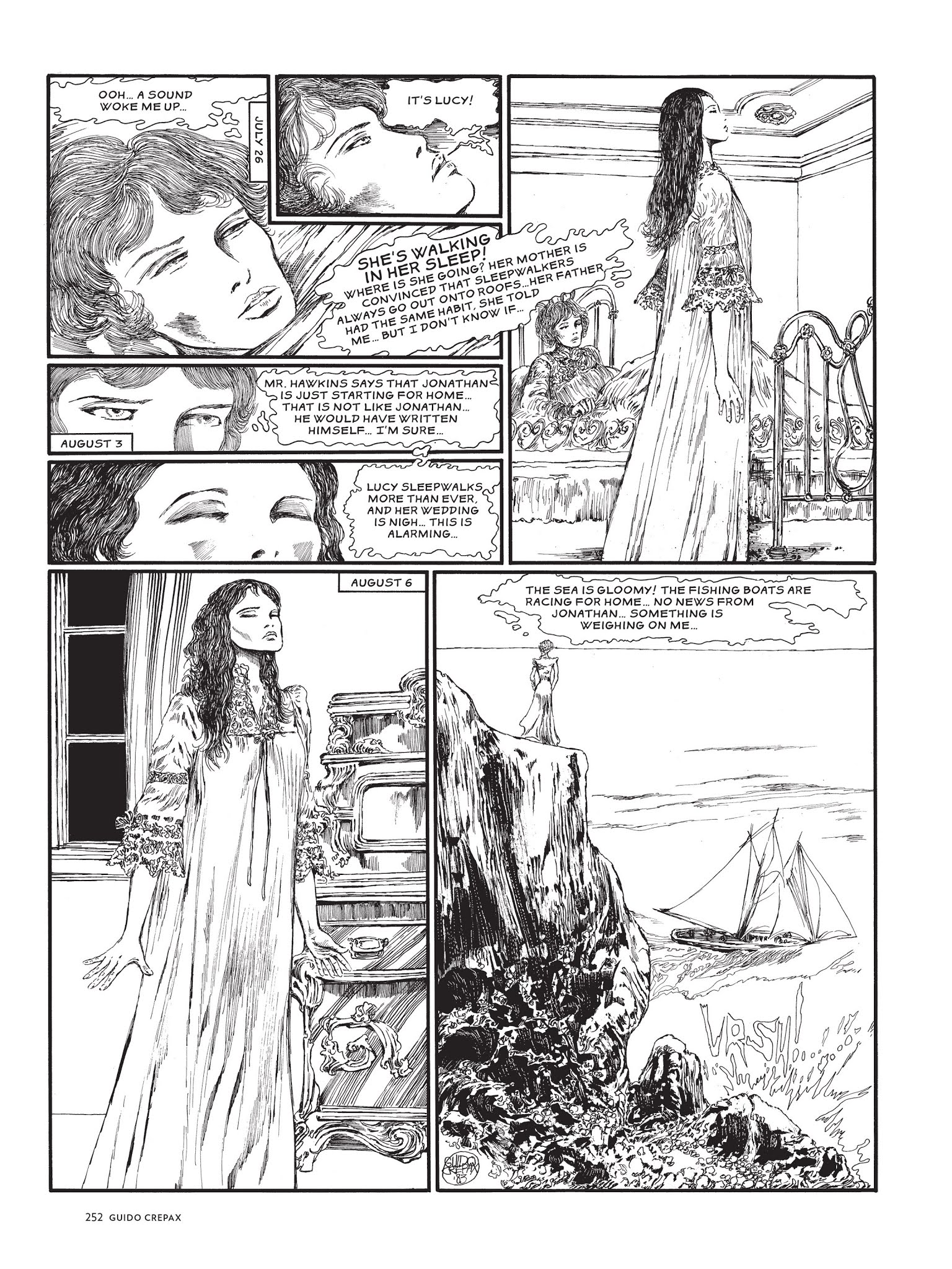 Read online The Complete Crepax comic -  Issue # TPB 1 - 241