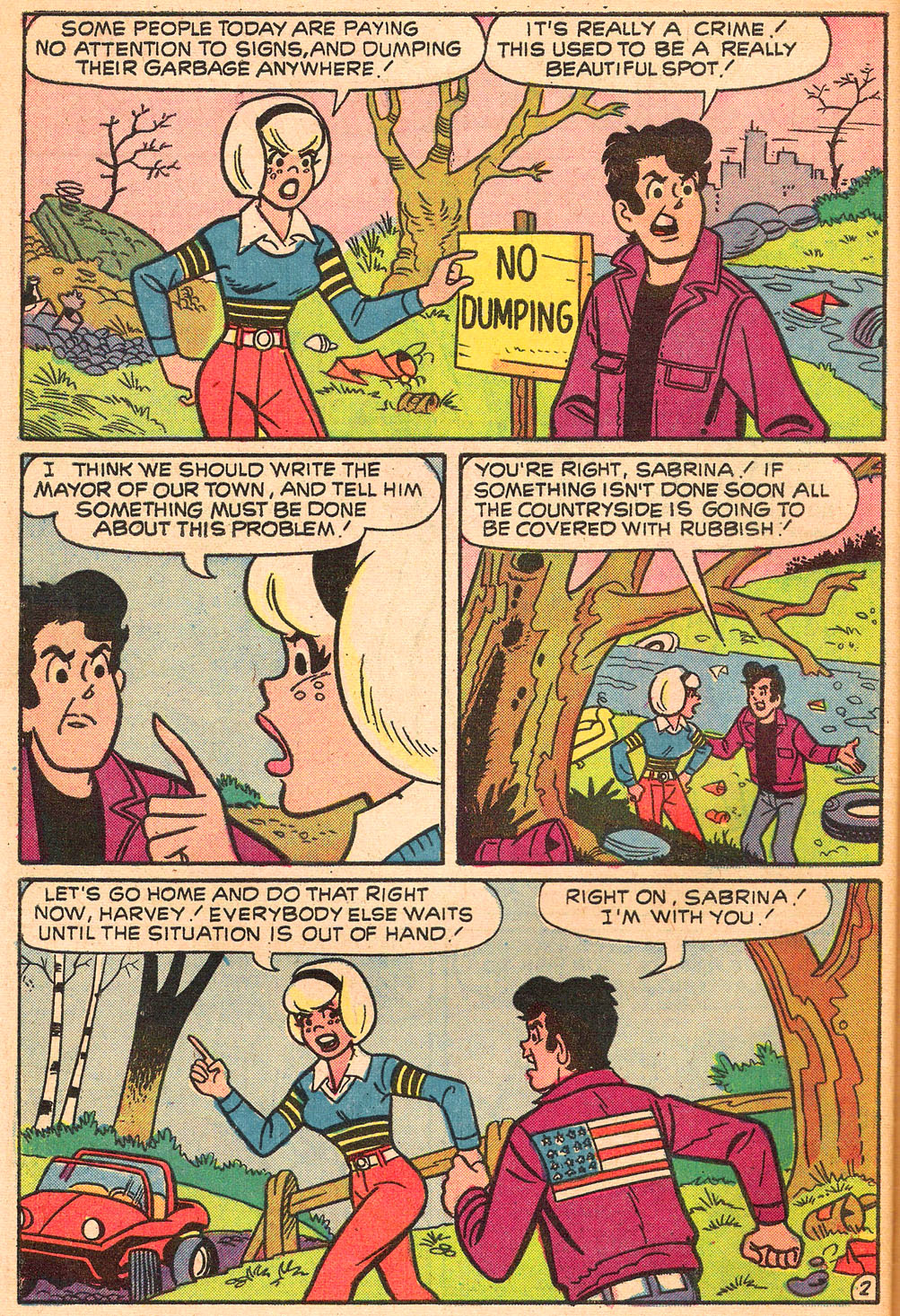 Read online Sabrina The Teenage Witch (1971) comic -  Issue #11 - 36