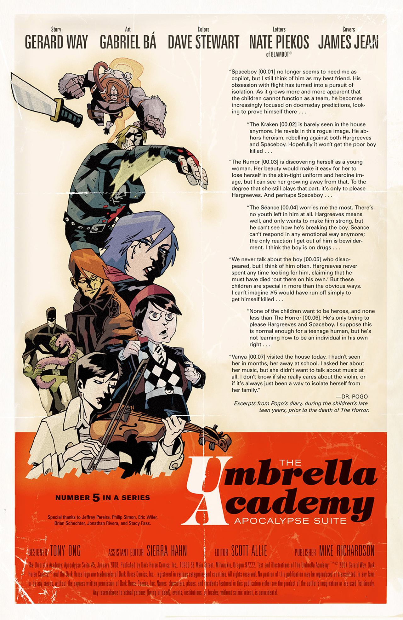 Read online The Umbrella Academy: Apocalypse Suite comic -  Issue #5 - 1