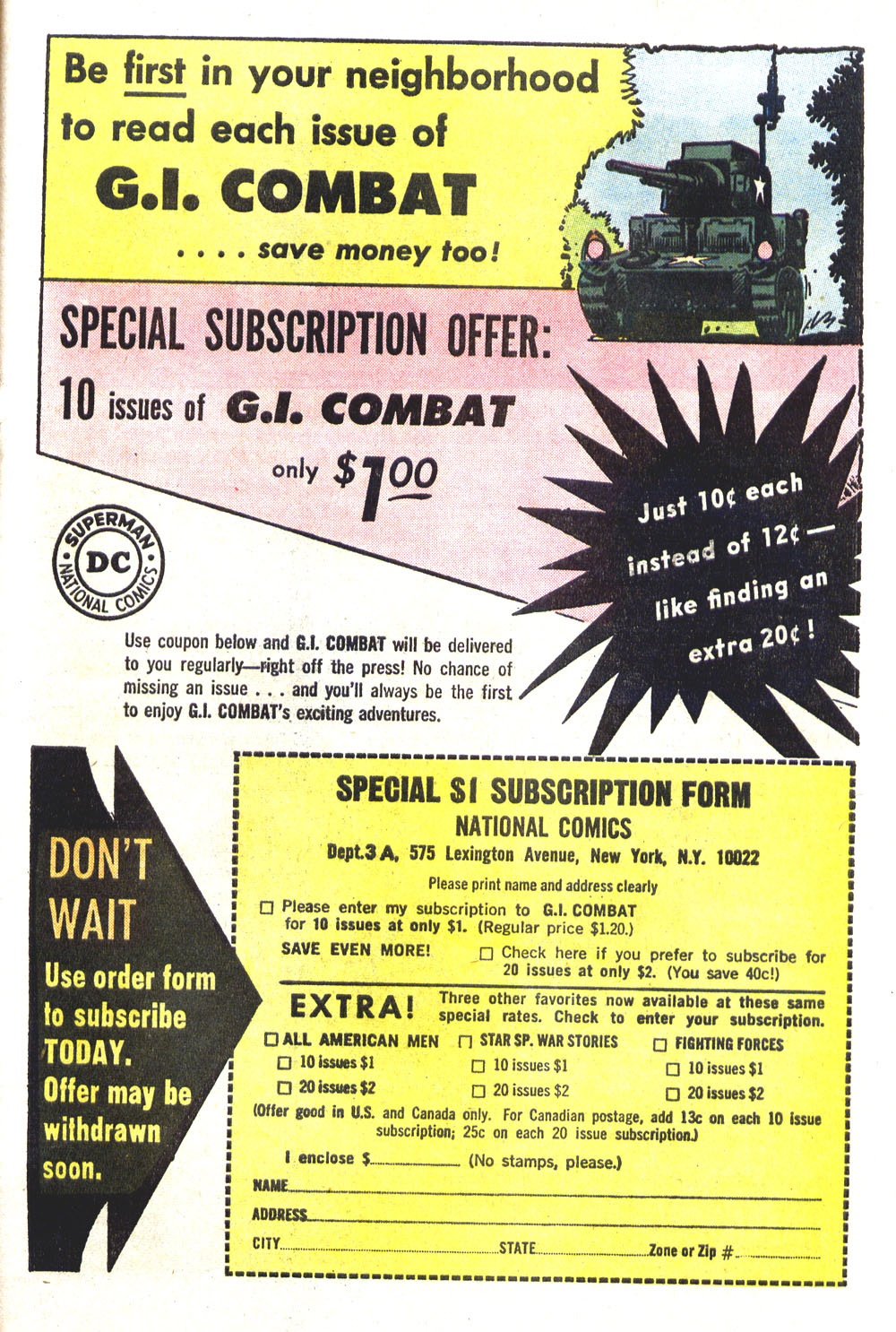 Read online G.I. Combat (1952) comic -  Issue #109 - 21