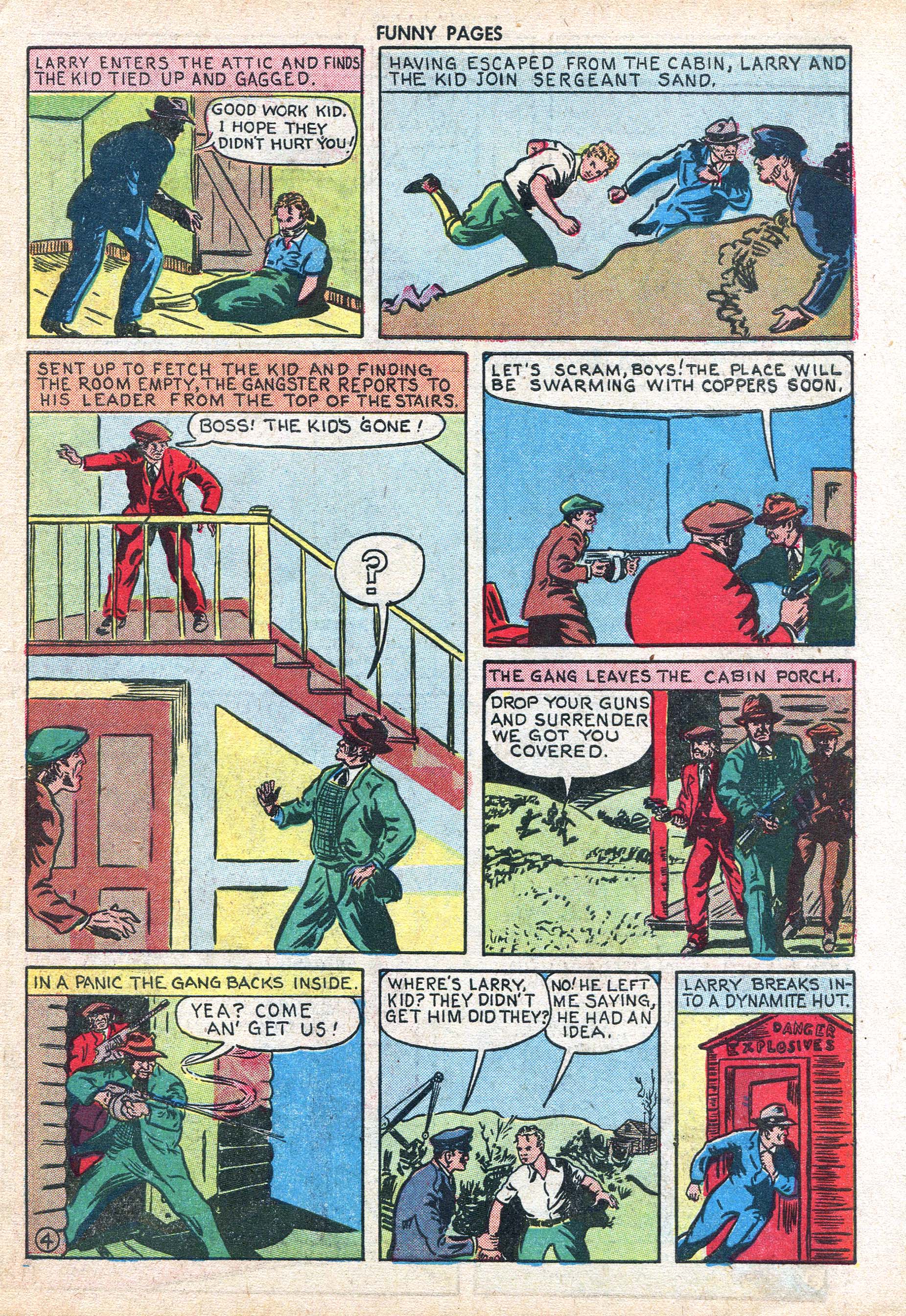 Read online Funny Pages comic -  Issue #42 - 22