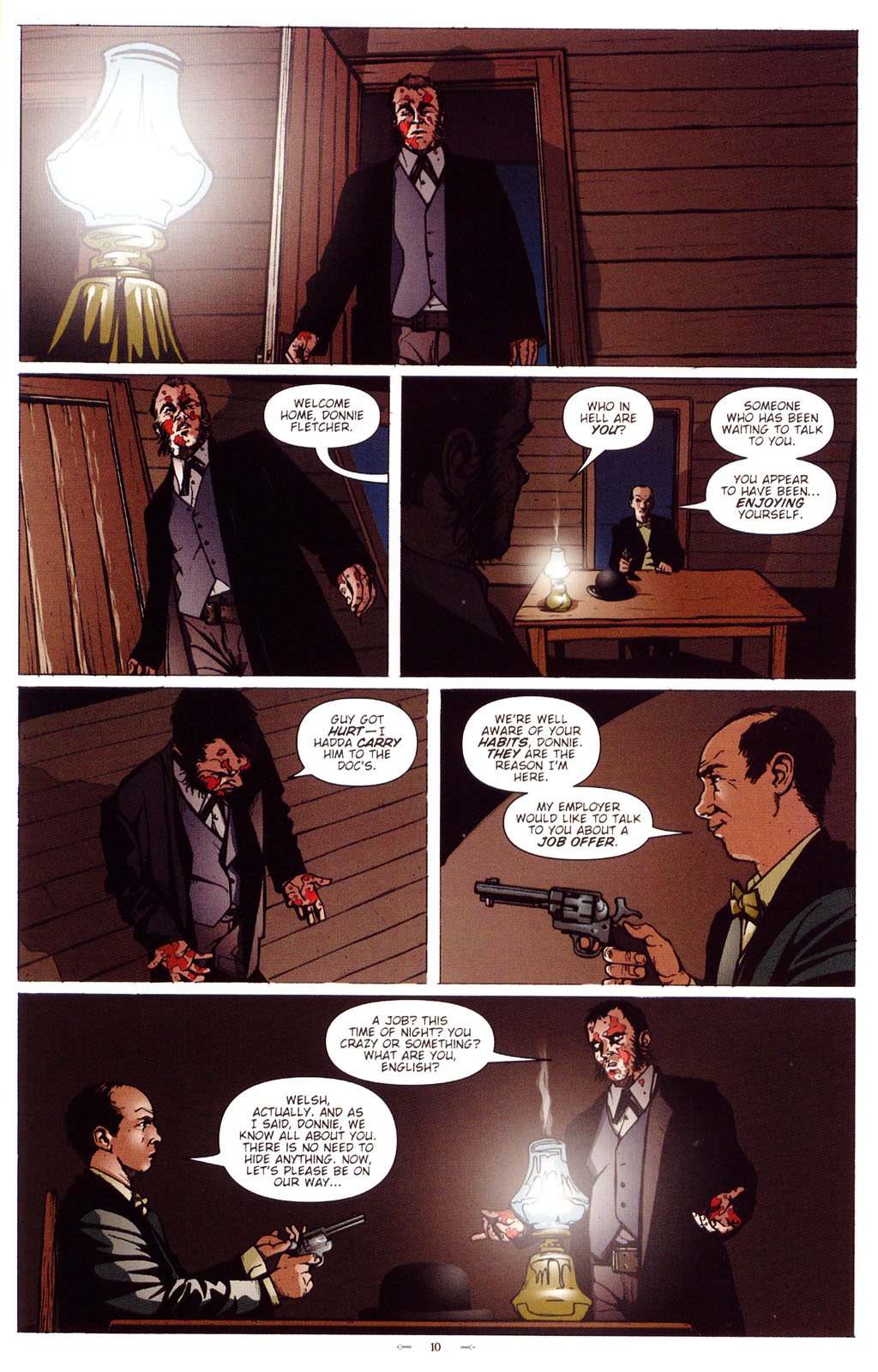 Read online Desperadoes: Banners of Gold comic -  Issue #1 - 12