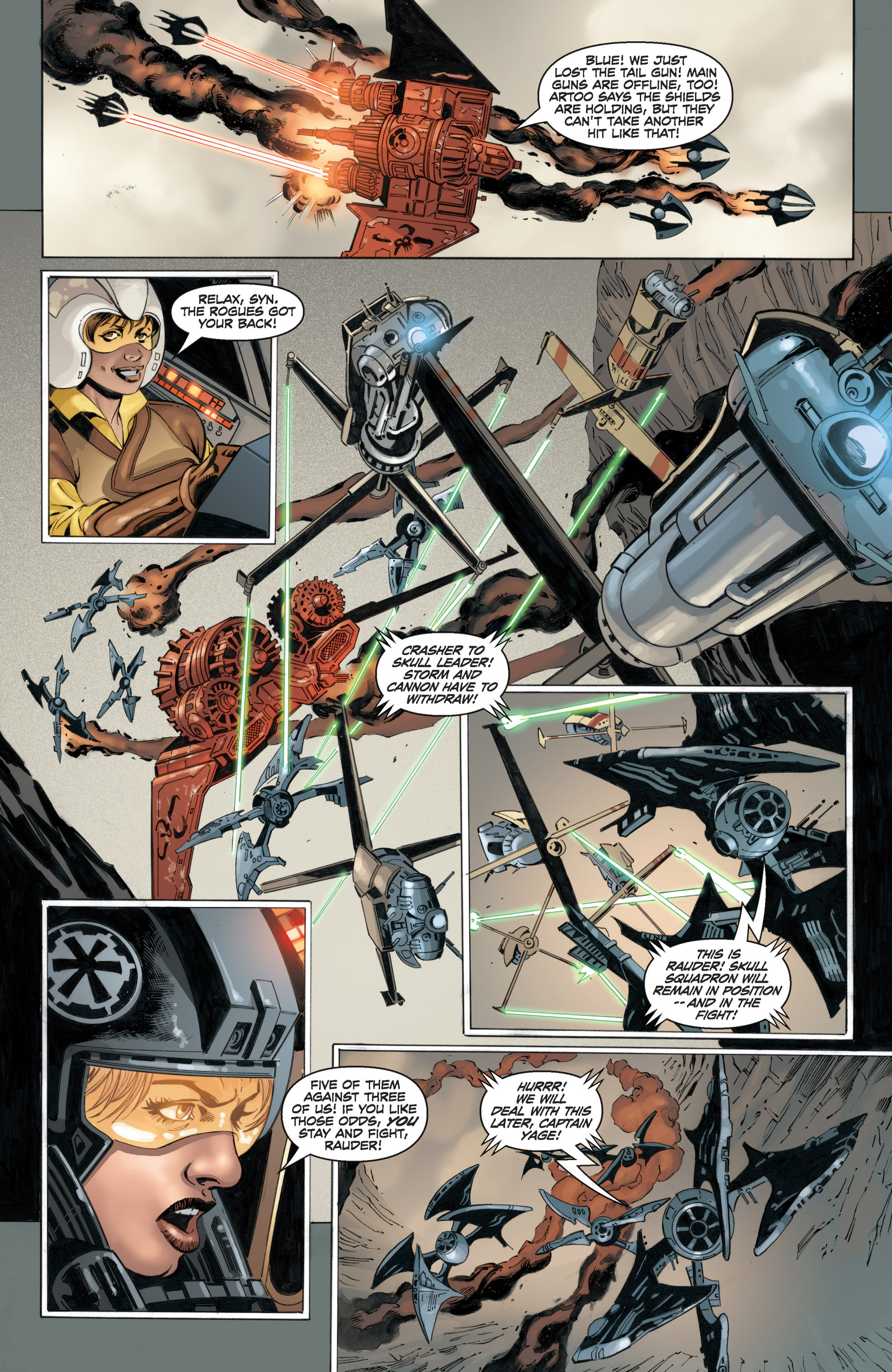 Read online Star Wars: Legacy War comic -  Issue #4 - 10