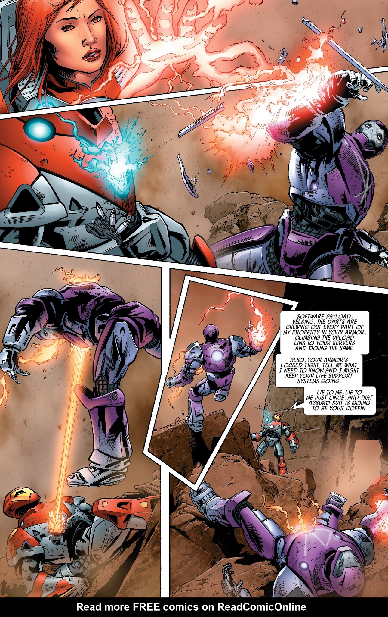 Read online Ultimate Armor Wars comic -  Issue #3 - 6