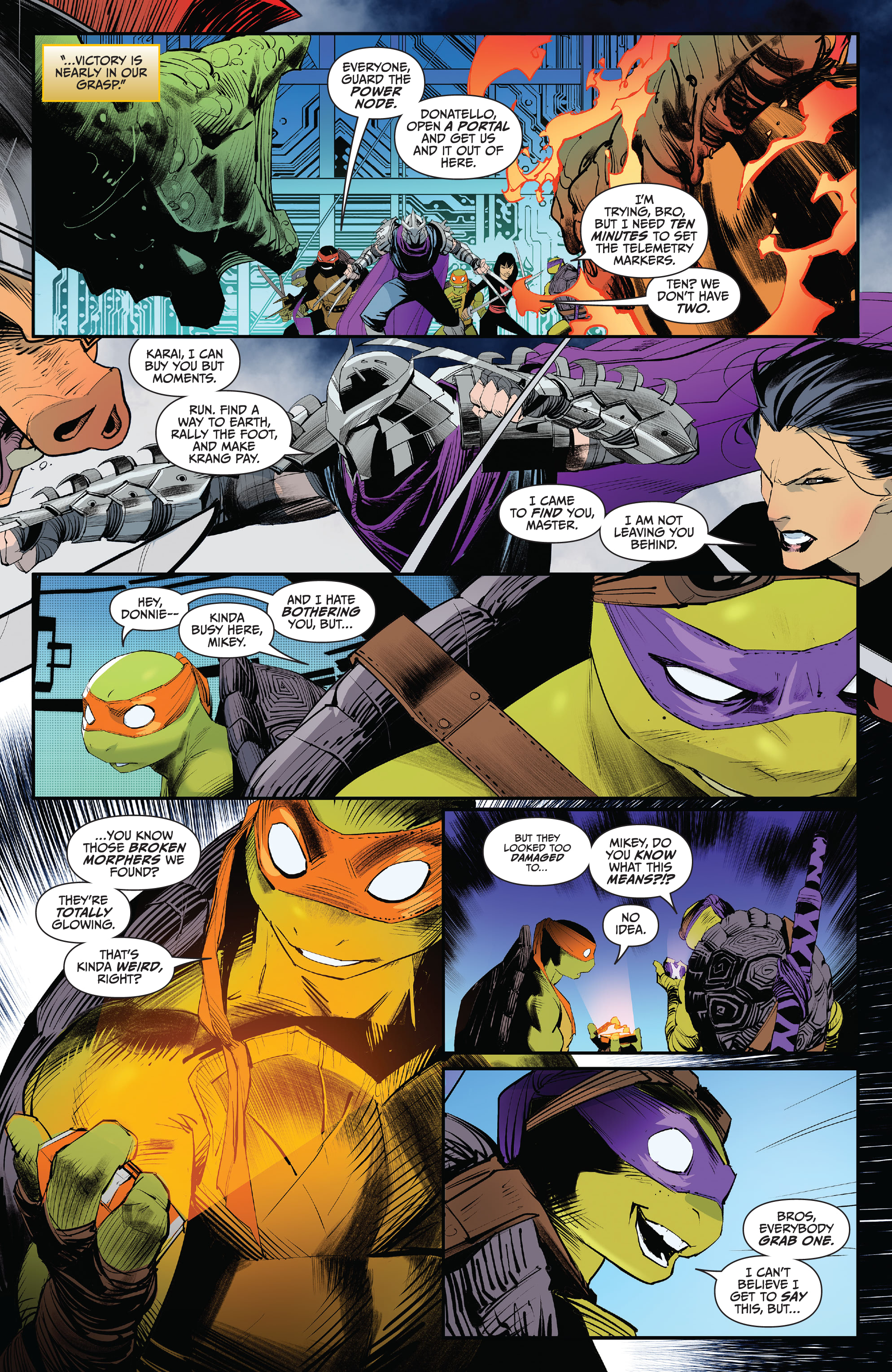 Read online Mighty Morphin Power Rangers/ Teenage Mutant Ninja Turtles II comic -  Issue #4 - 18