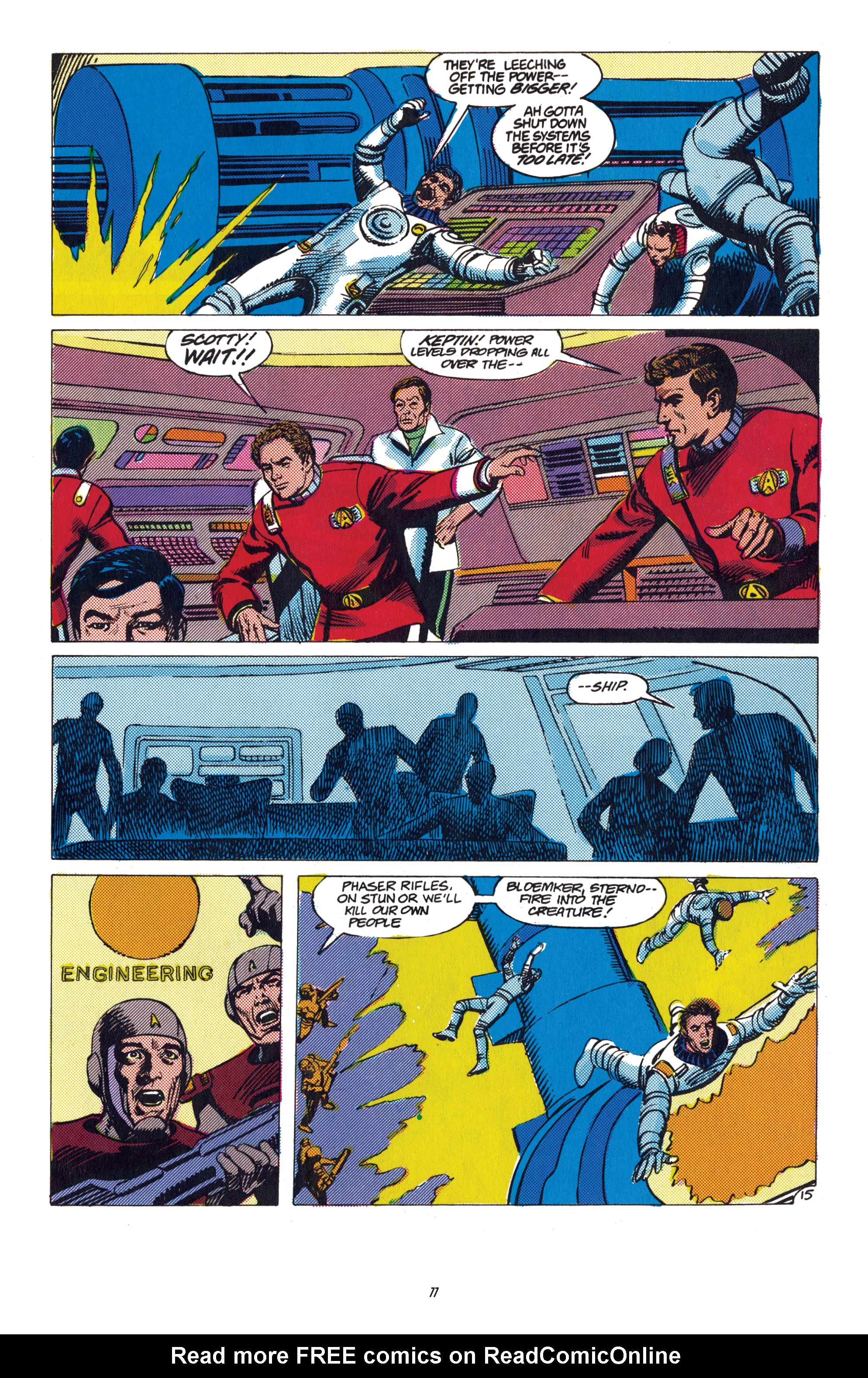 Read online Star Trek Classics comic -  Issue #5 - 76