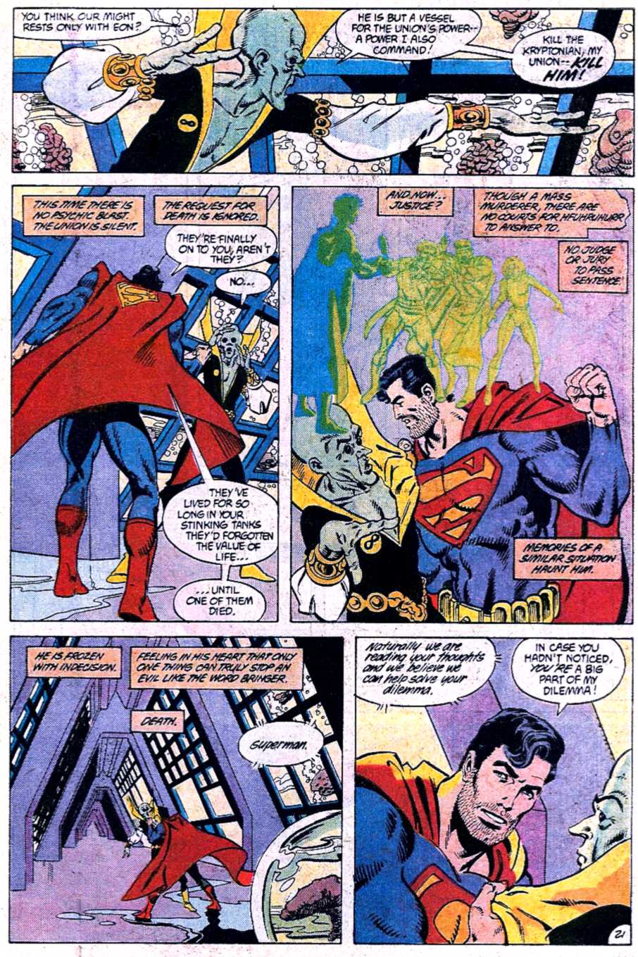 Read online Adventures of Superman (1987) comic -  Issue #452 - 22