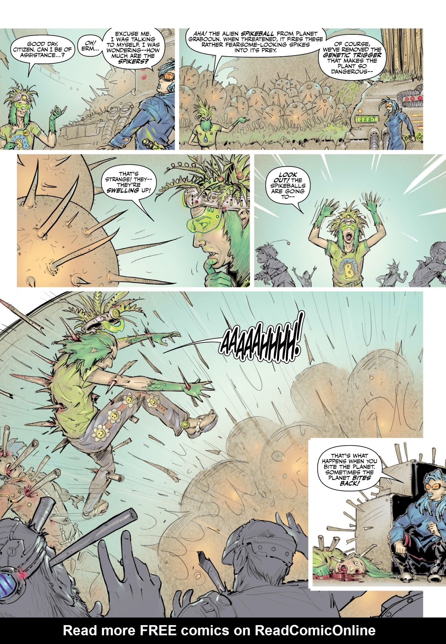 Read online Judge Anderson: The Psi Files comic -  Issue # TPB 5 - 135