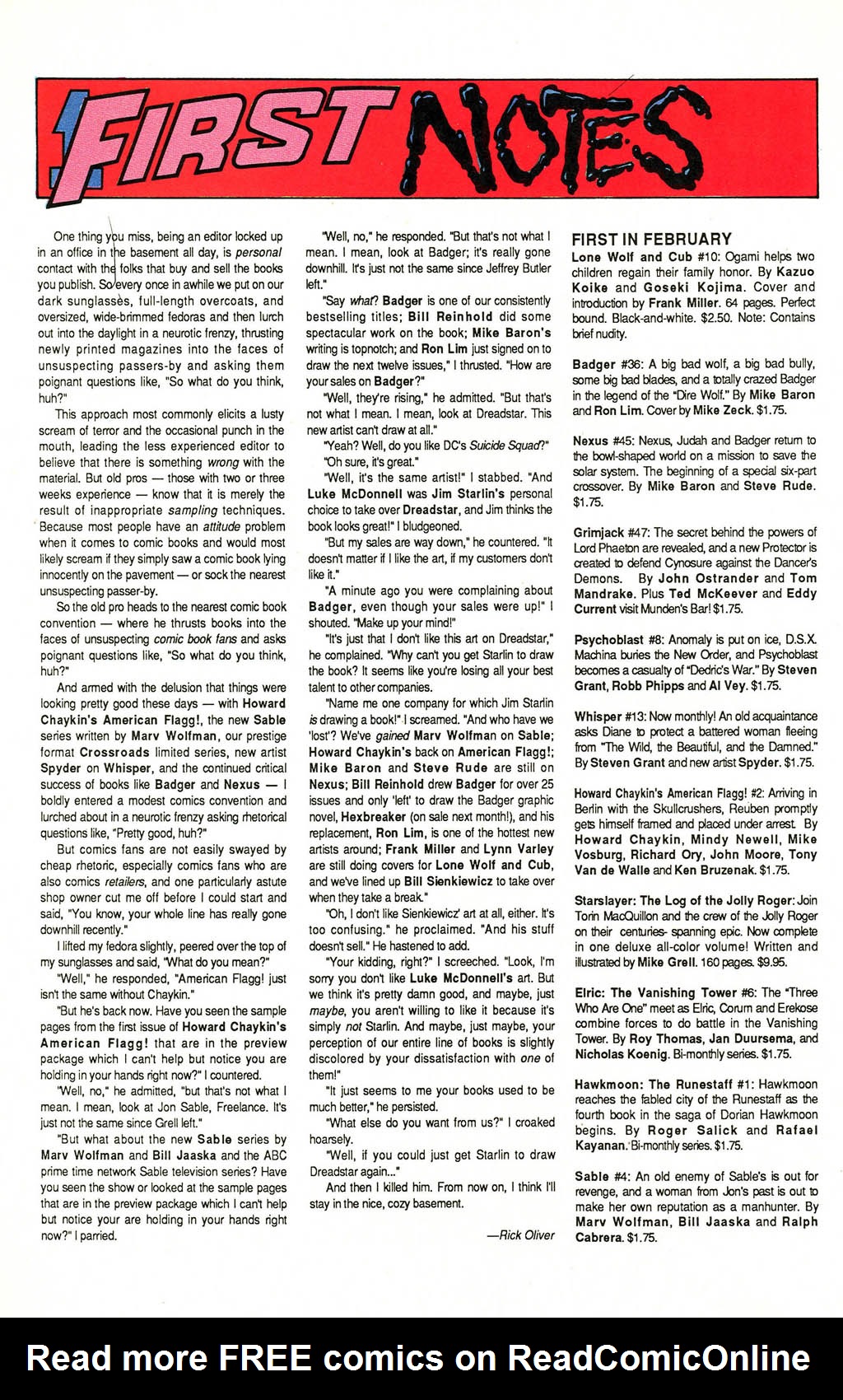 Read online Grimjack comic -  Issue #47 - 13