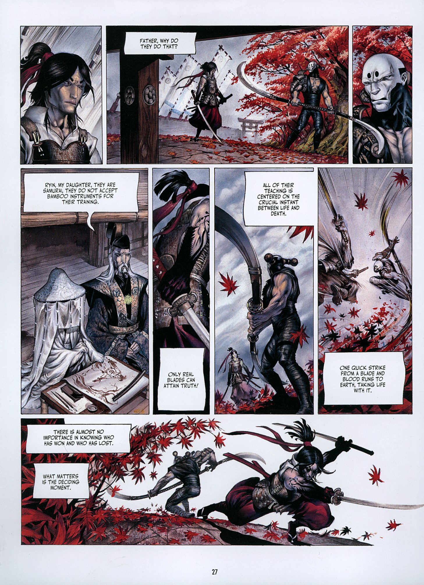 Read online Legend of the Scarlet Blades comic -  Issue # TPB - 28