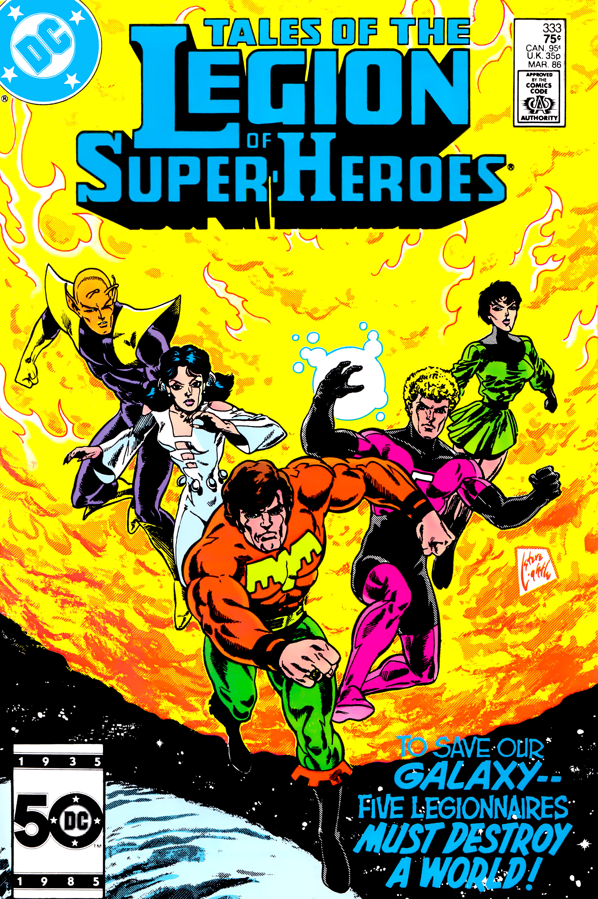 Read online Legion of Super-Heroes (1984) comic -  Issue #8 - 2