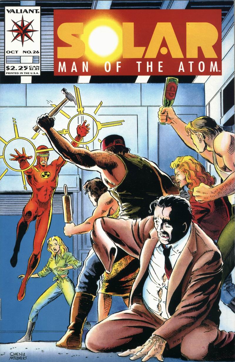 Read online Solar, Man of the Atom comic -  Issue #26 - 1