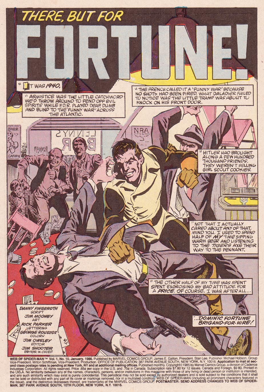 Read online Web of Spider-Man (1985) comic -  Issue #10 - 2
