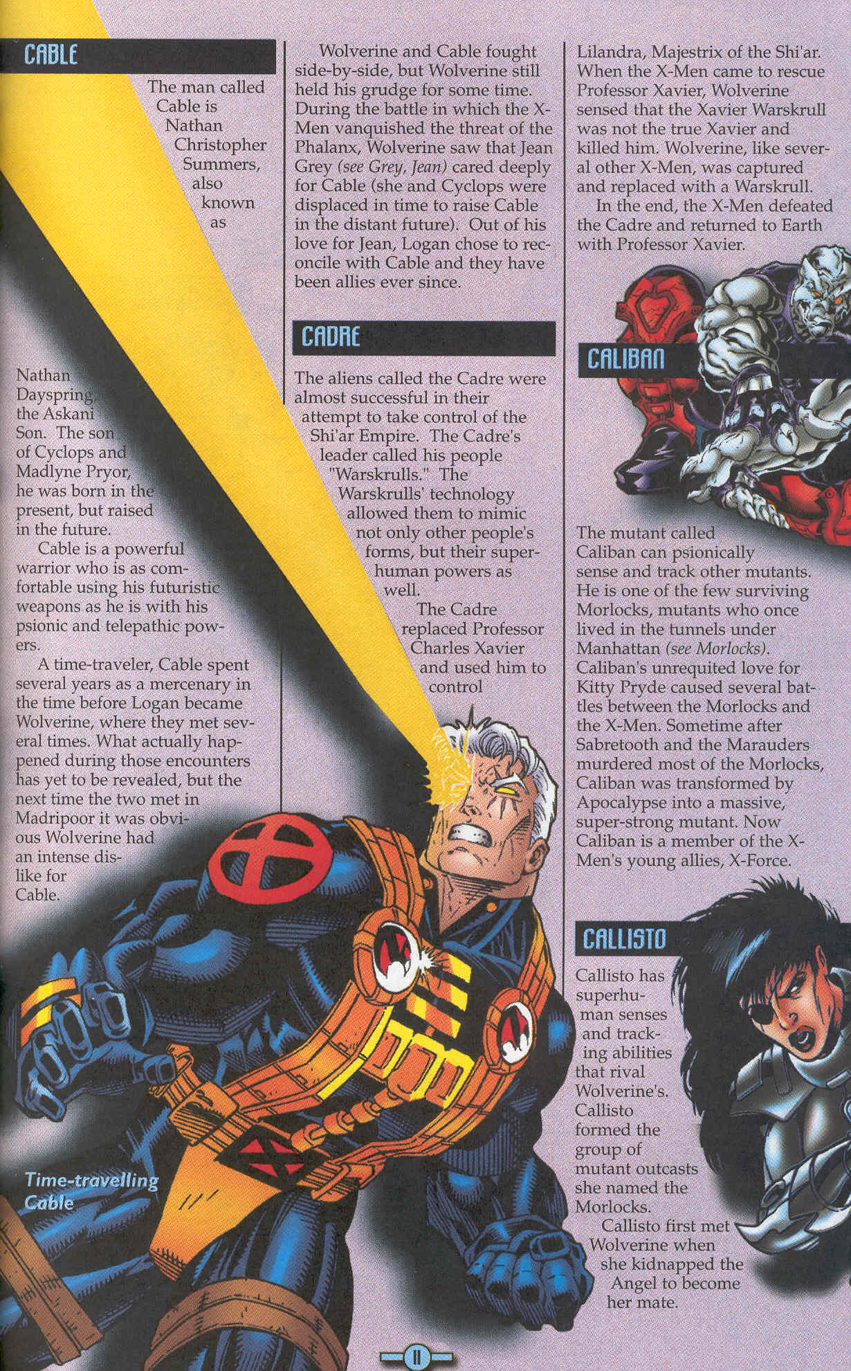 Read online Wolverine Encyclopedia comic -  Issue #1 - 15