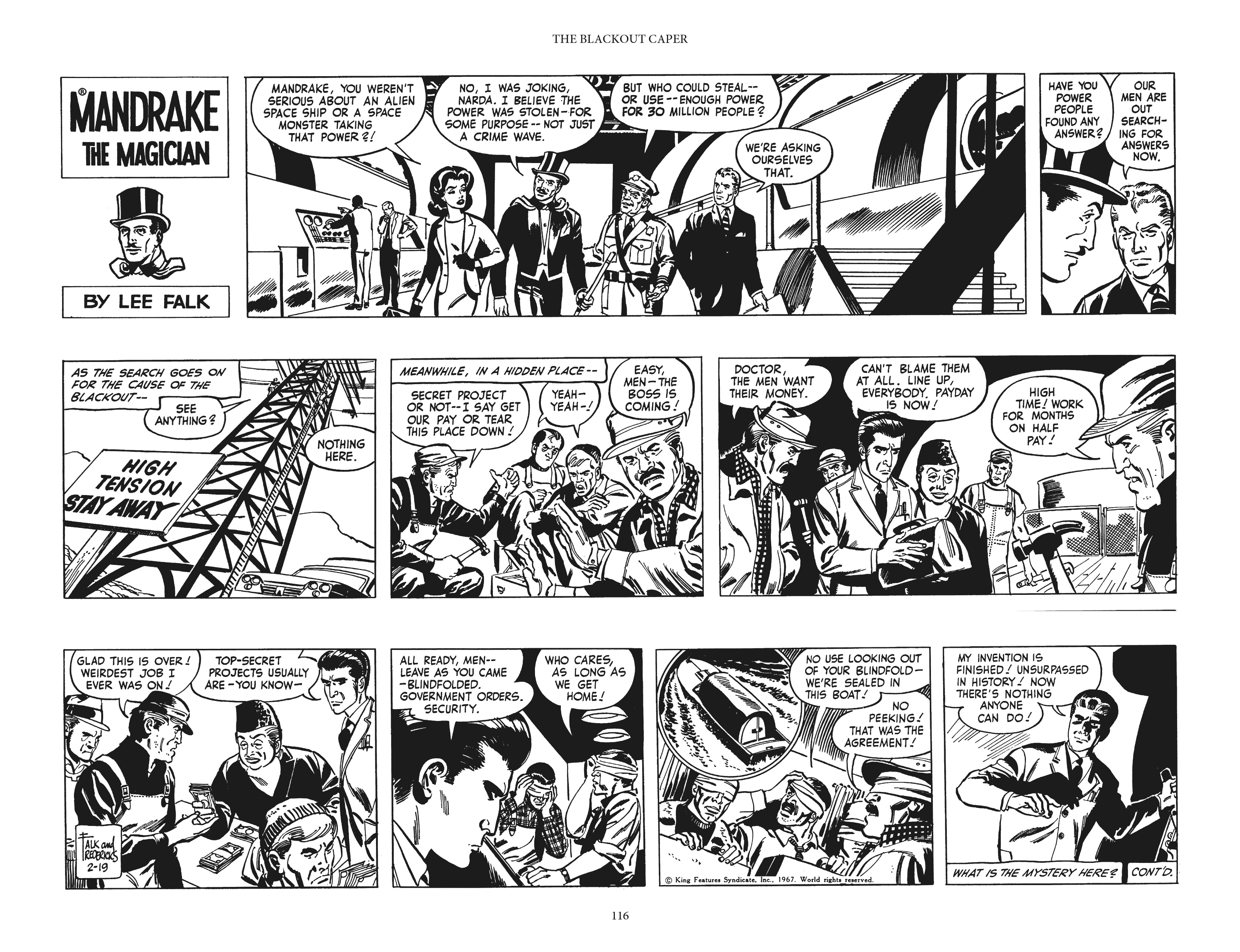 Read online Mandrake the Magician: The Fred Fredricks Sundays comic -  Issue # TPB (Part 2) - 17