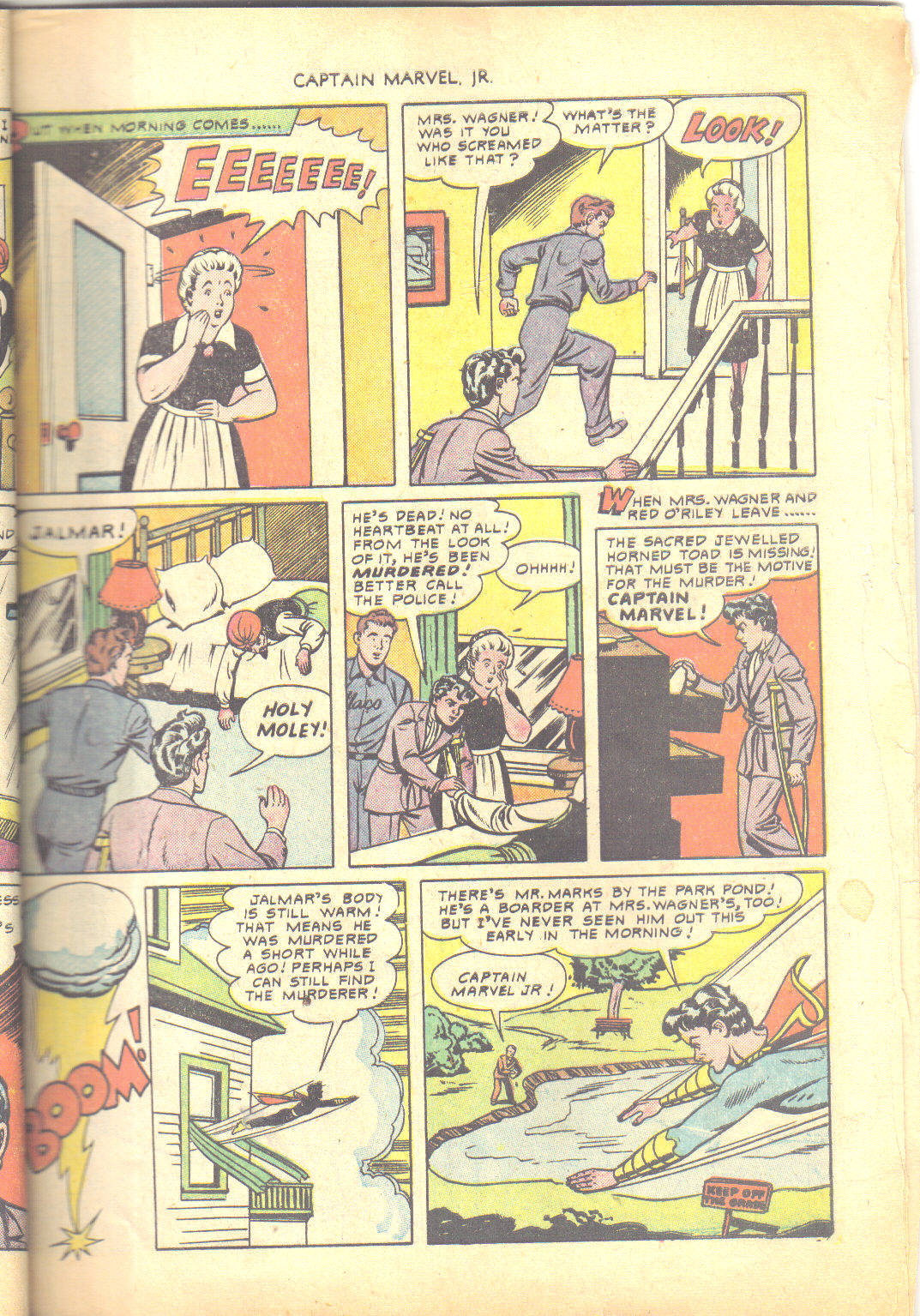 Read online Captain Marvel, Jr. comic -  Issue #91 - 21