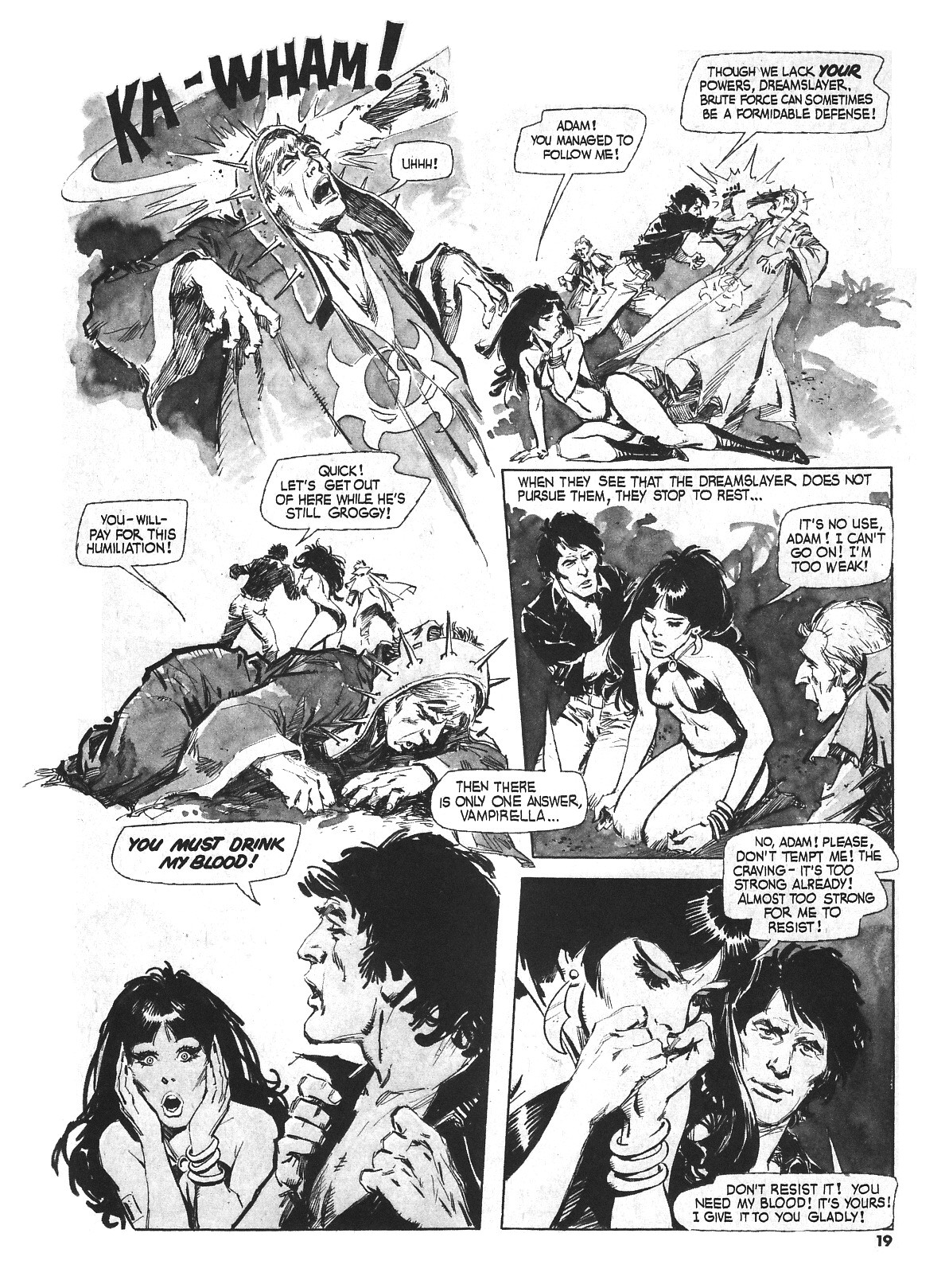Read online Vampirella (1969) comic -  Issue #17 - 19