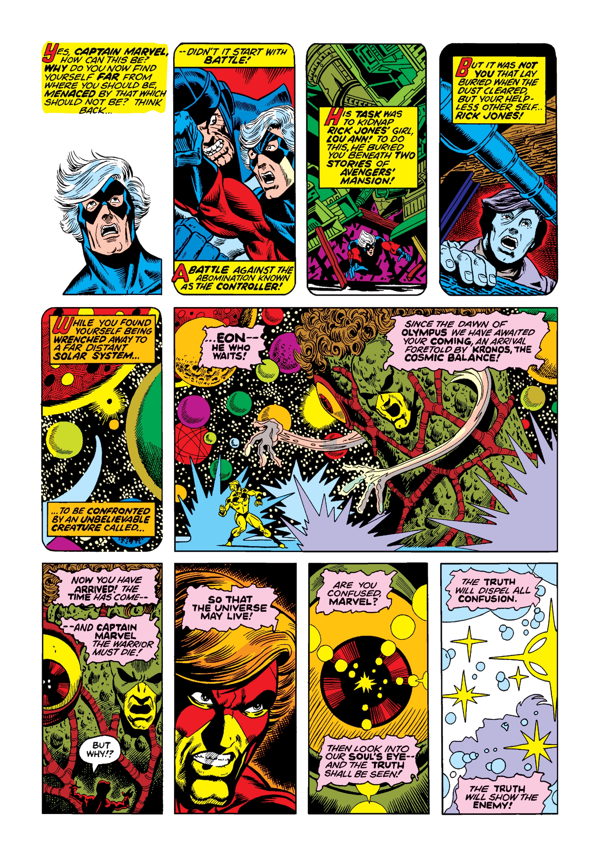 Read online Marvel Masterworks: Captain Marvel comic -  Issue # TPB 3 (Part 2) - 74