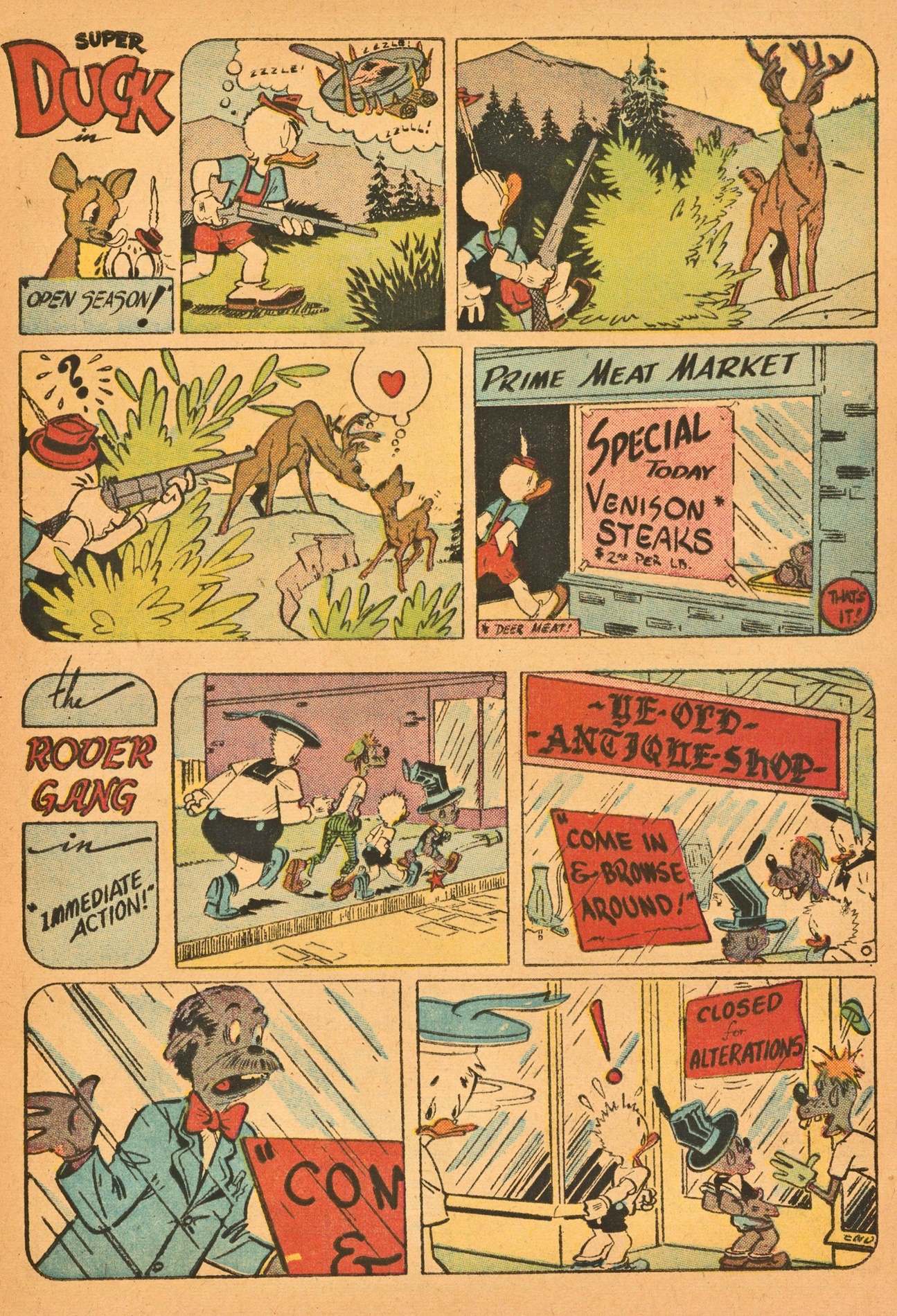 Read online Super Duck Comics comic -  Issue #63 - 29