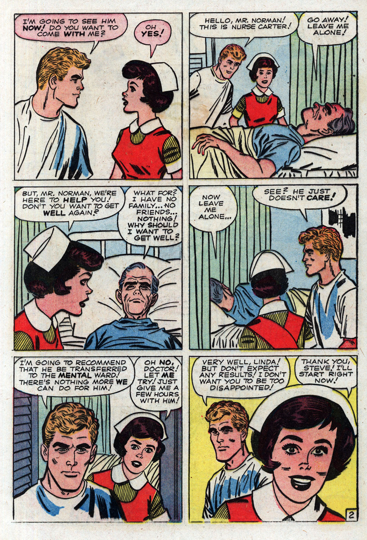 Read online Linda Carter, Student Nurse comic -  Issue #9 - 21