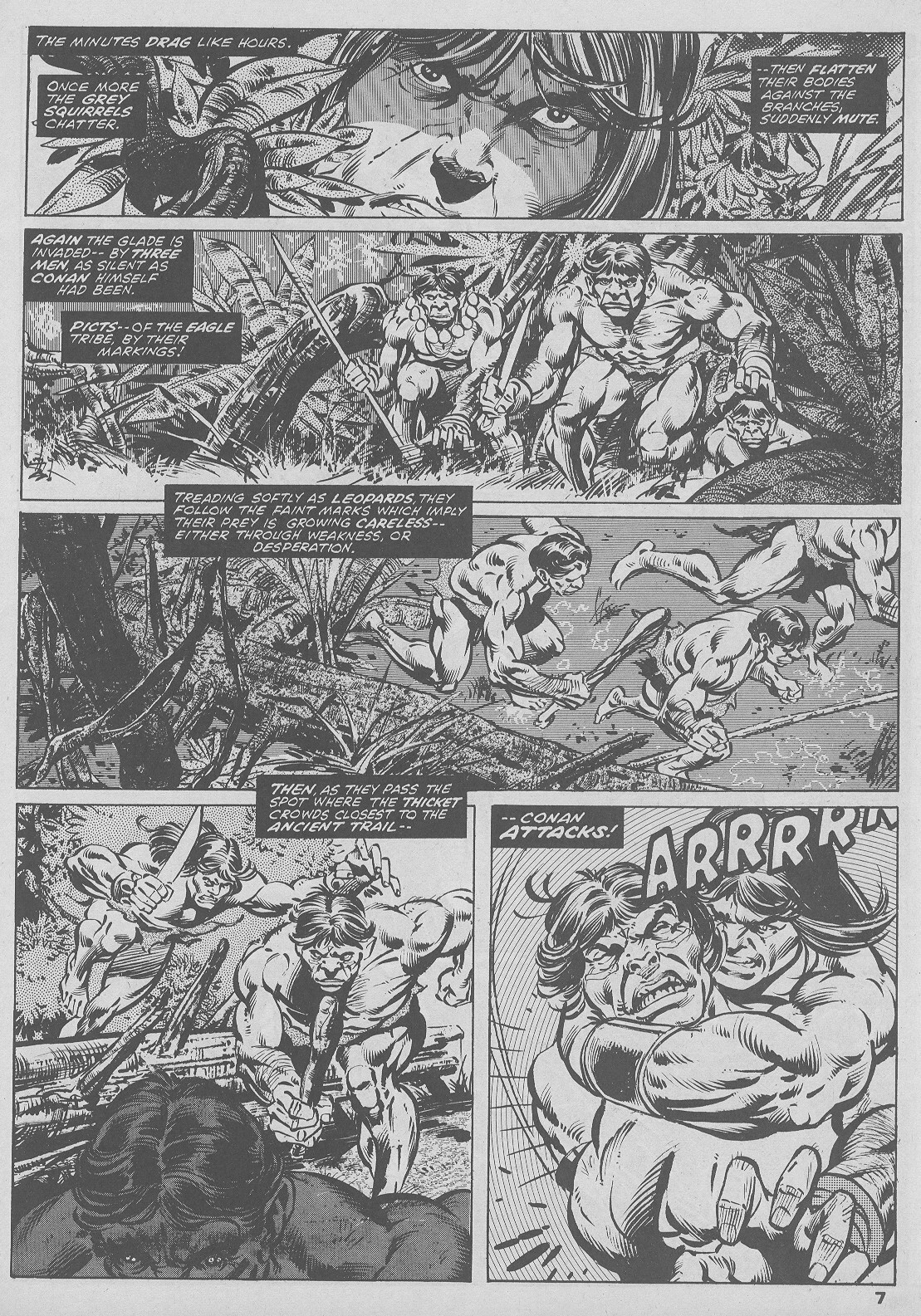 Read online The Savage Sword Of Conan comic -  Issue #47 - 7