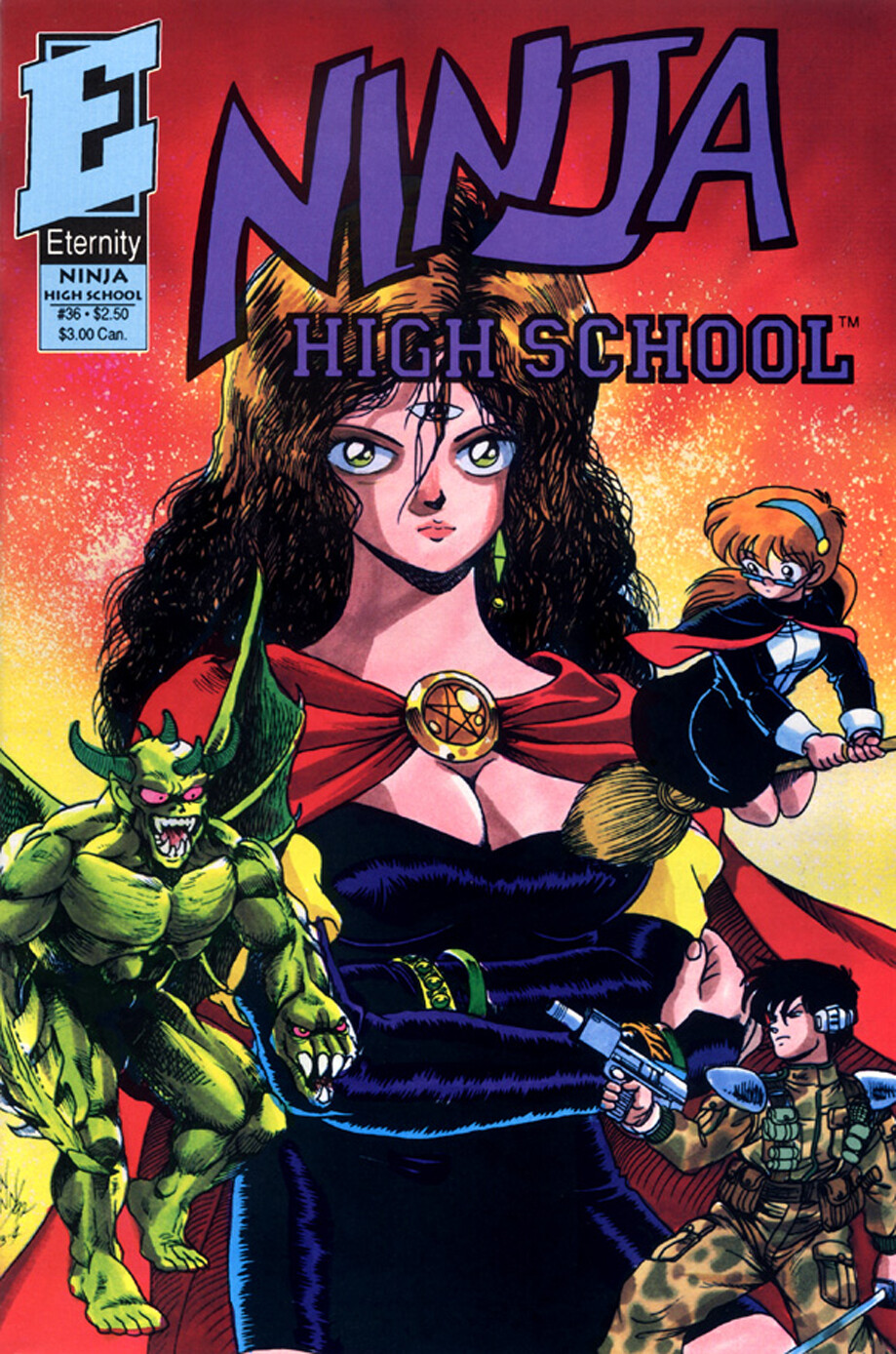 Read online Ninja High School (1986) comic -  Issue #36 - 1