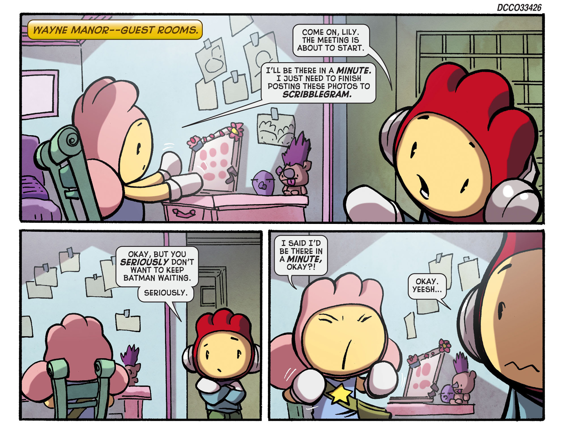 Read online Scribblenauts Unmasked: A Crisis of Imagination comic -  Issue #13 - 3