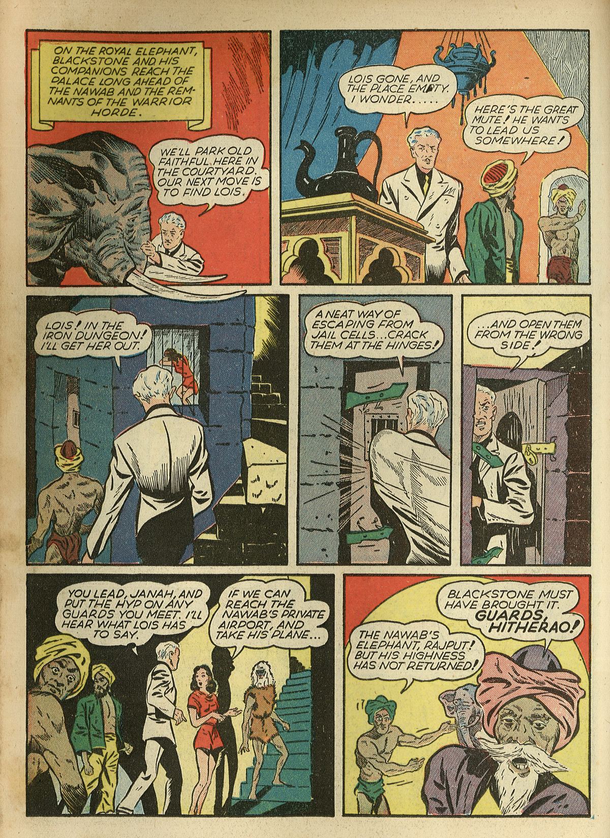 Read online Super-Magician Comics comic -  Issue #1 - 32