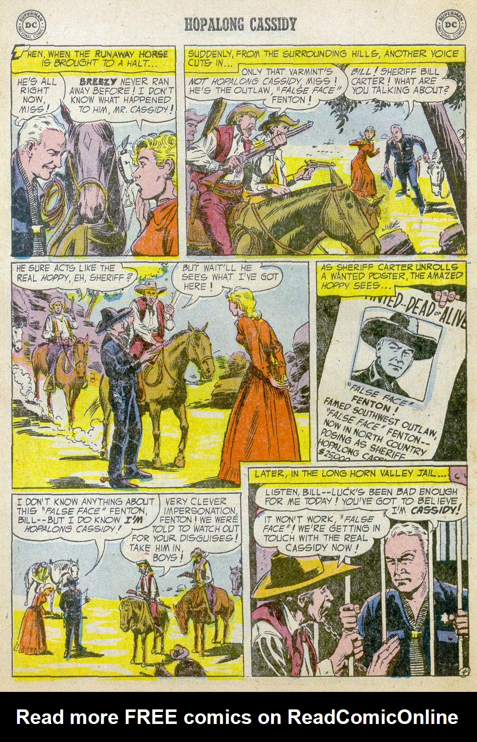 Read online Hopalong Cassidy comic -  Issue #98 - 6