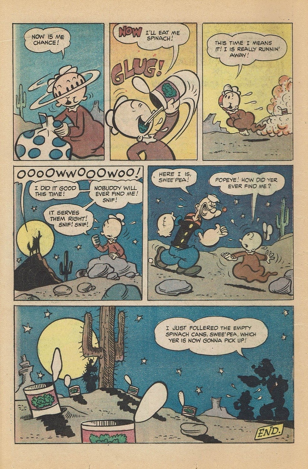 Read online Popeye (1948) comic -  Issue #118 - 16