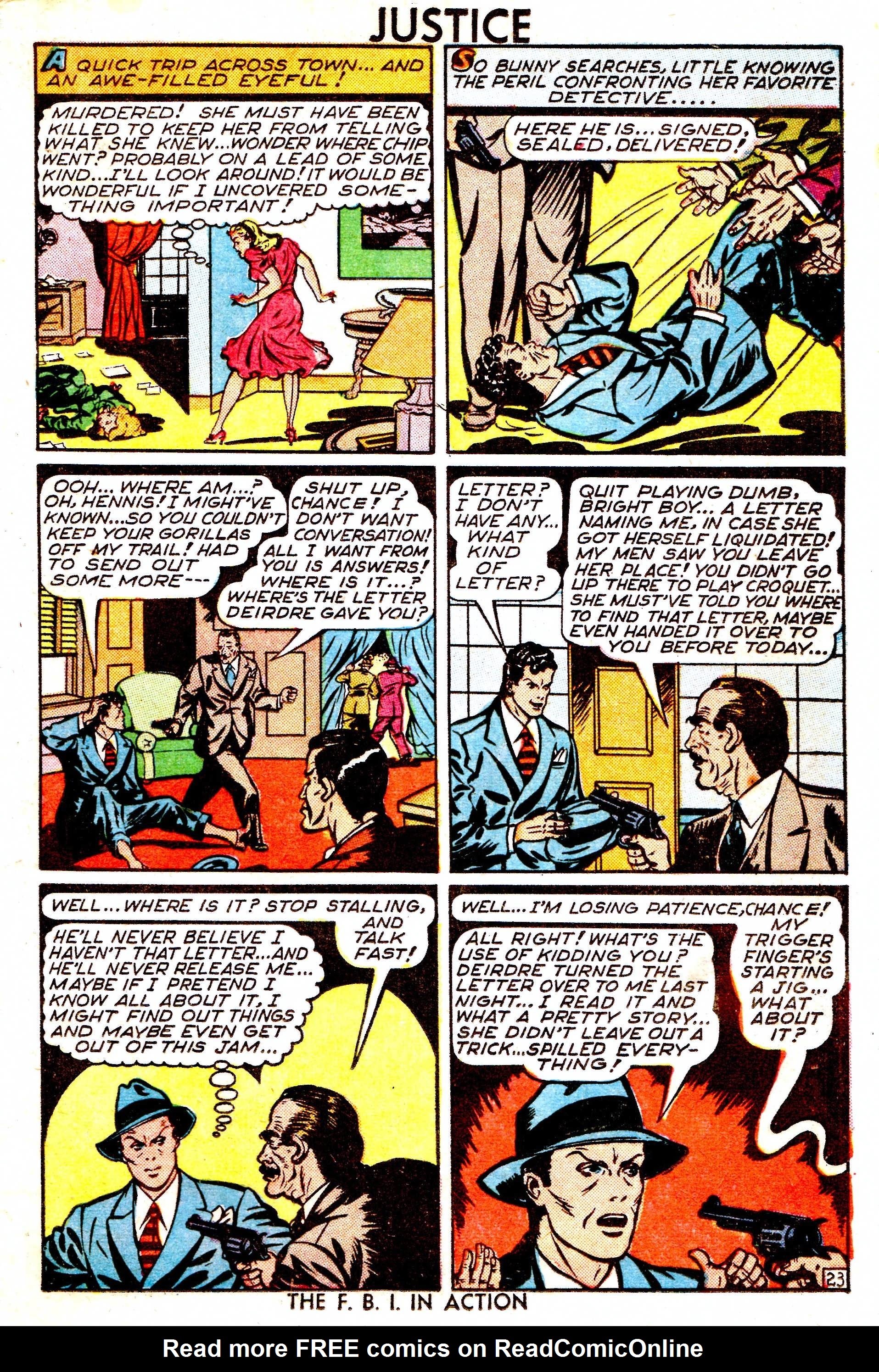 Read online Justice Comics (1947) comic -  Issue #1 - 26