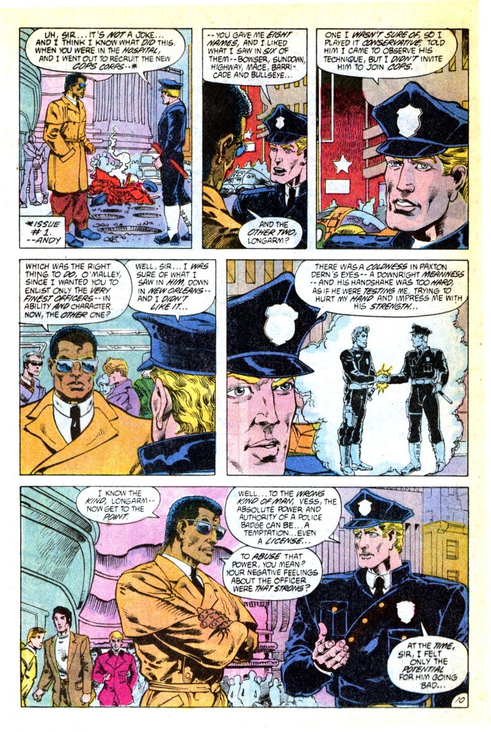 Read online COPS comic -  Issue #7 - 16