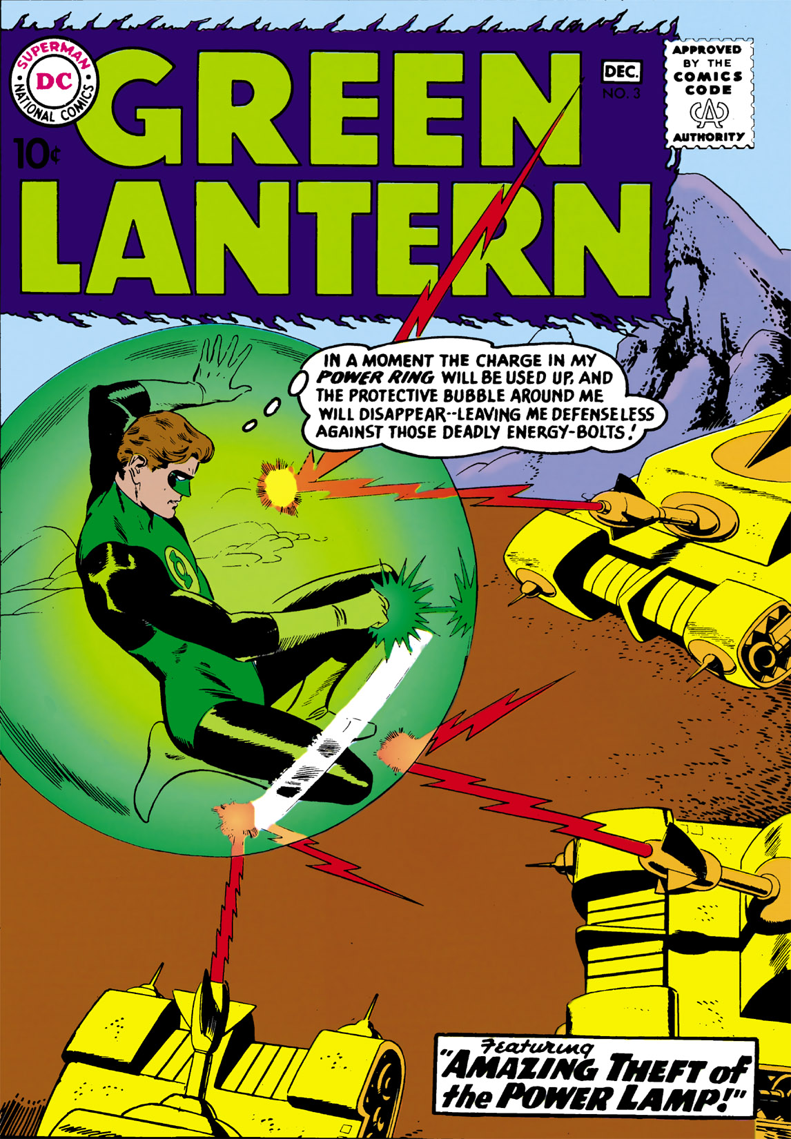 Read online Green Lantern (1960) comic -  Issue #3 - 1